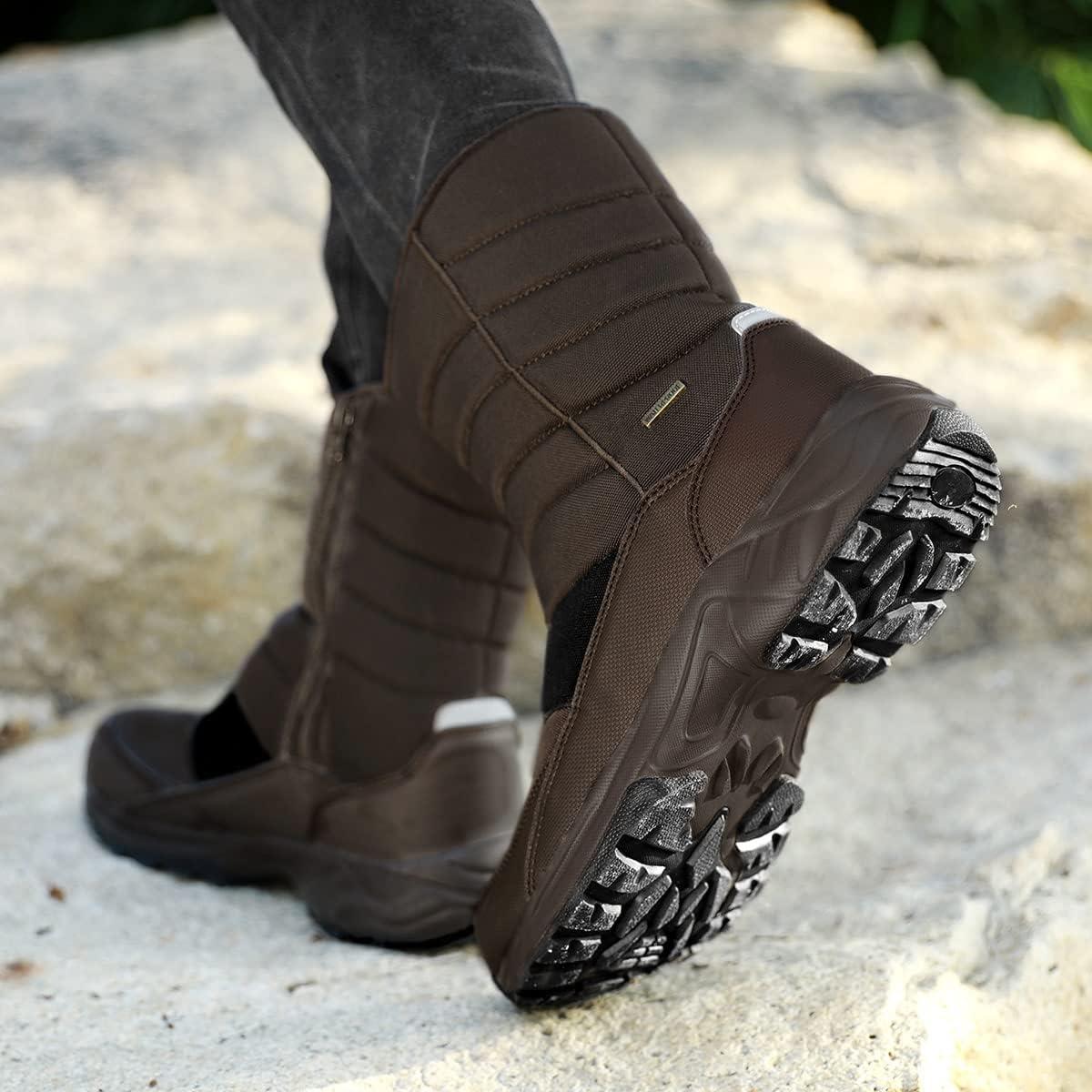 Botas de Nieve SILENTCARE para Hombre Impermeables 31.4x30.2cm