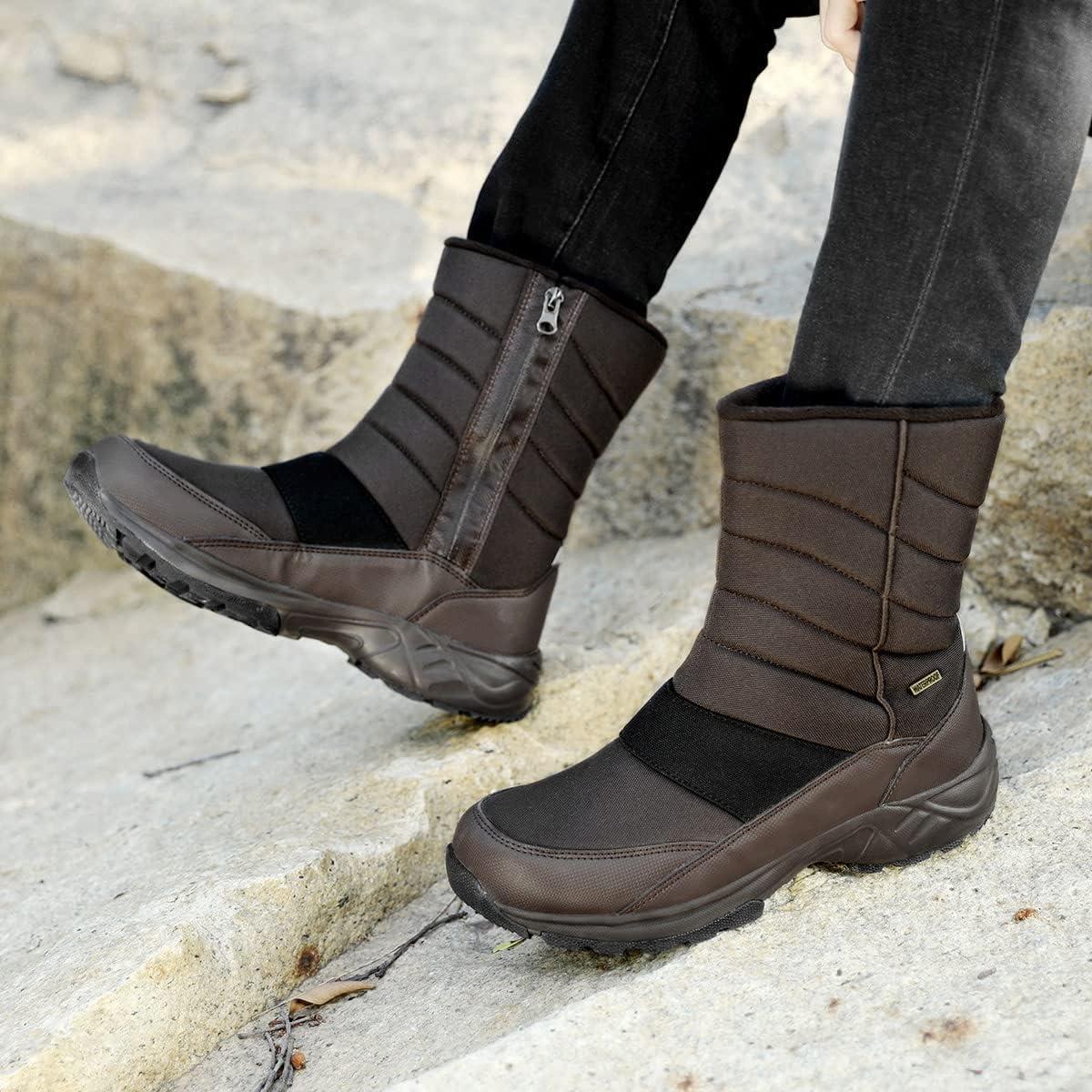 Botas de Nieve SILENTCARE para Hombre Impermeables 31.4x30.2cm