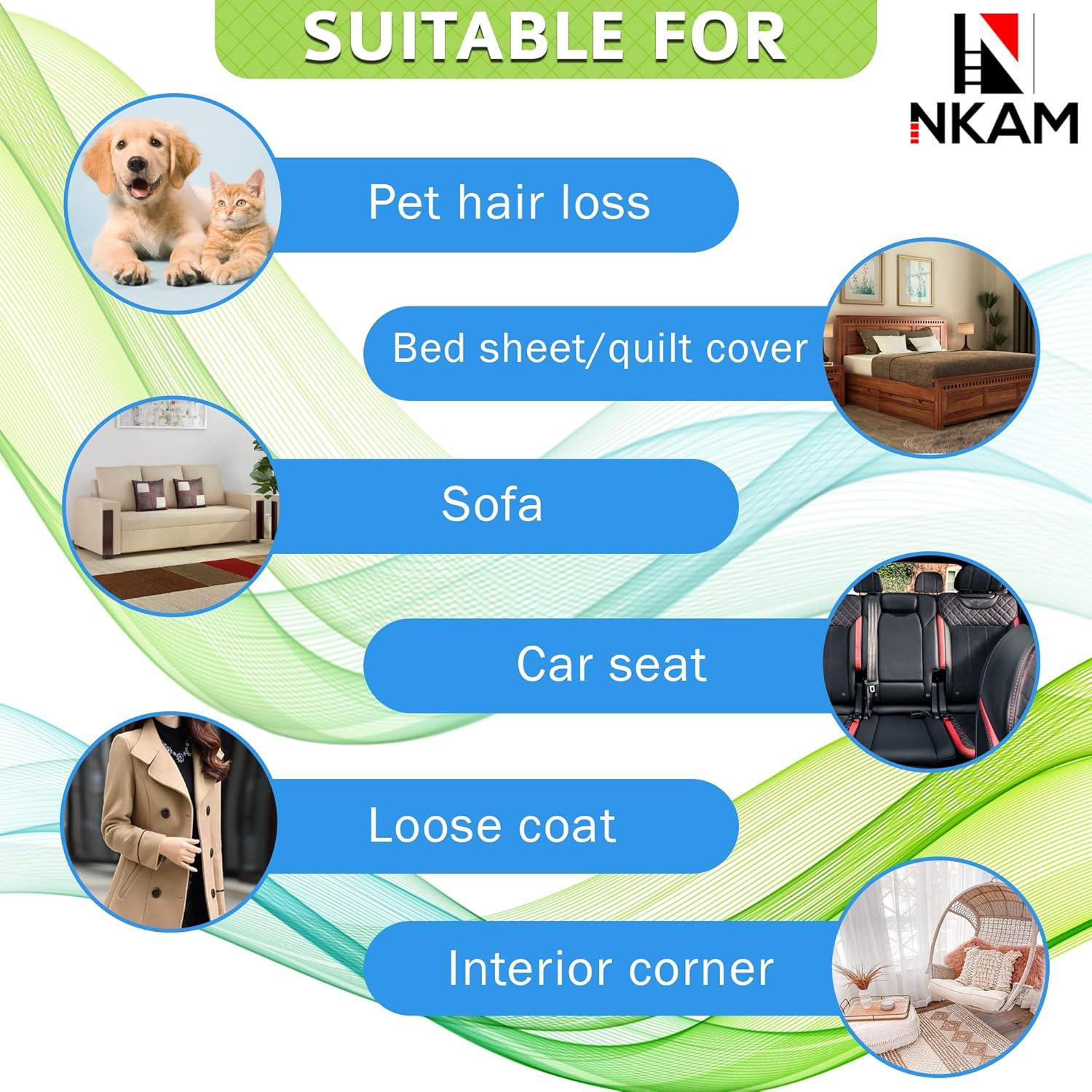 Removedor de Pelo de Mascota NKAM - 12 Bolas Reutilizables