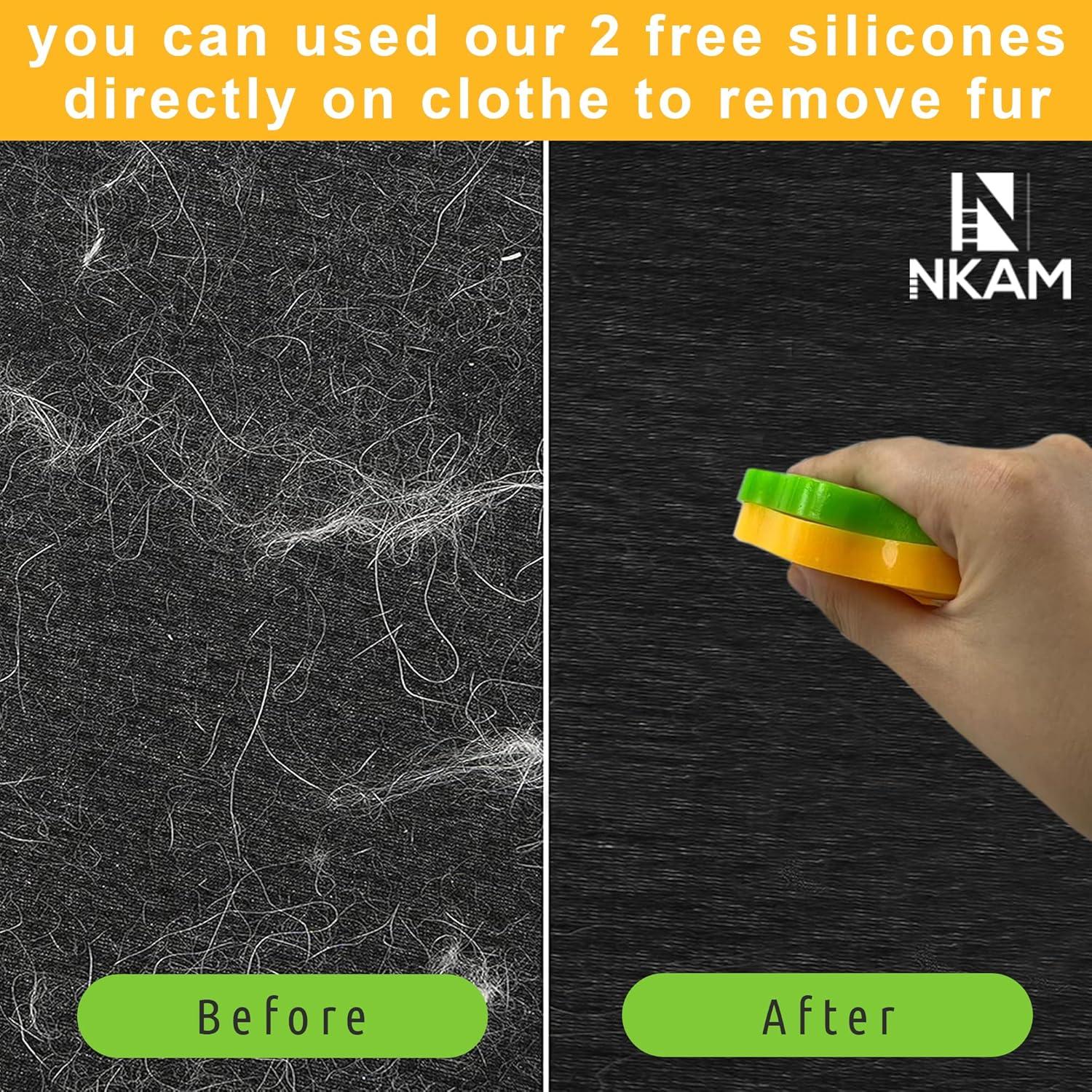 Removedor de Pelo de Mascota NKAM - 12 Bolas Reutilizables