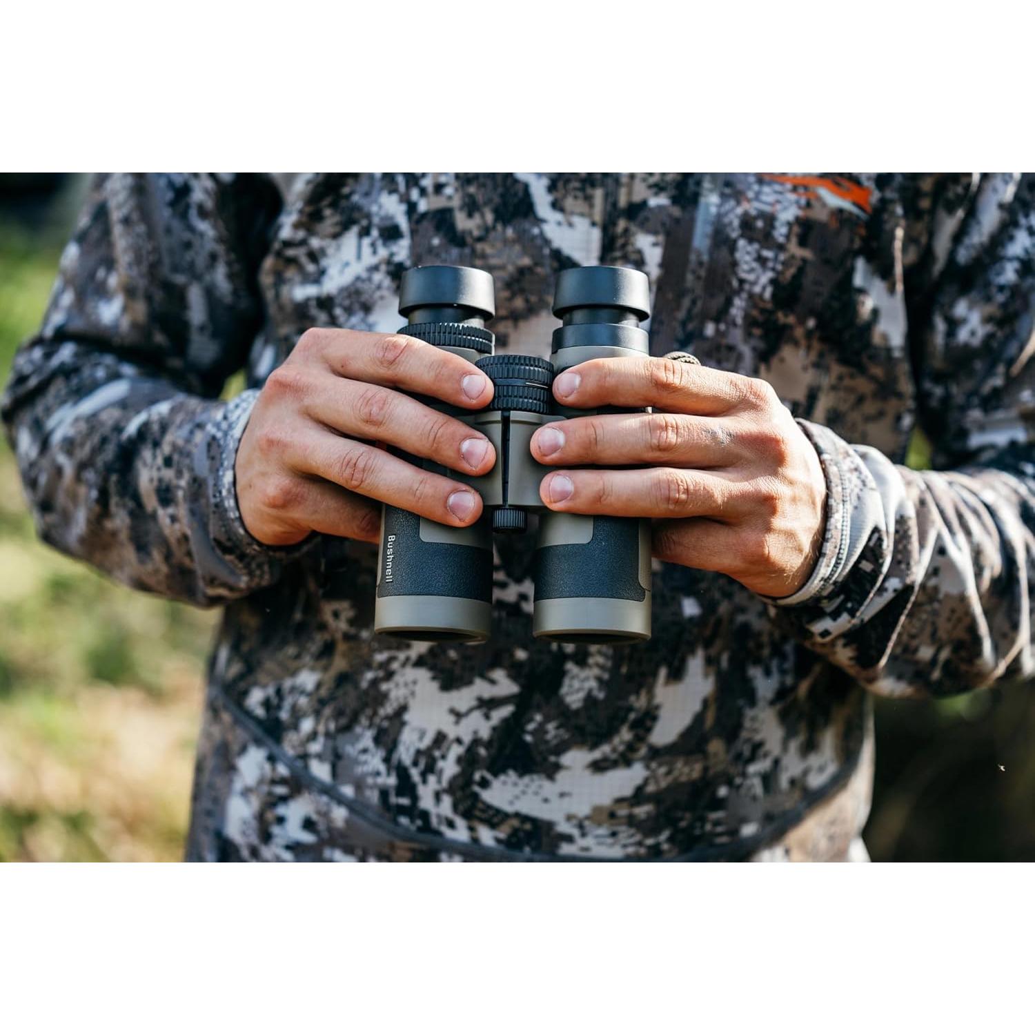 Binoculares Bushnell R5 12x50 con recubrimientos EXO Barrier