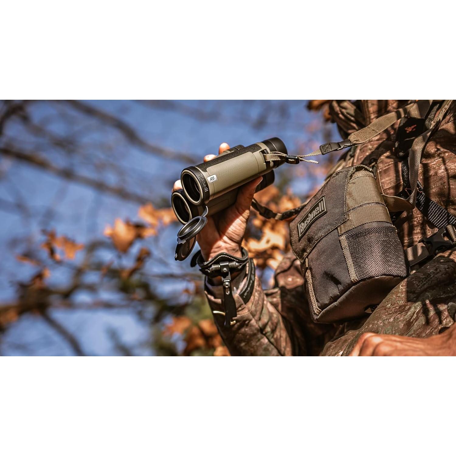 Binoculares Bushnell R5 12x50 con recubrimientos EXO Barrier
