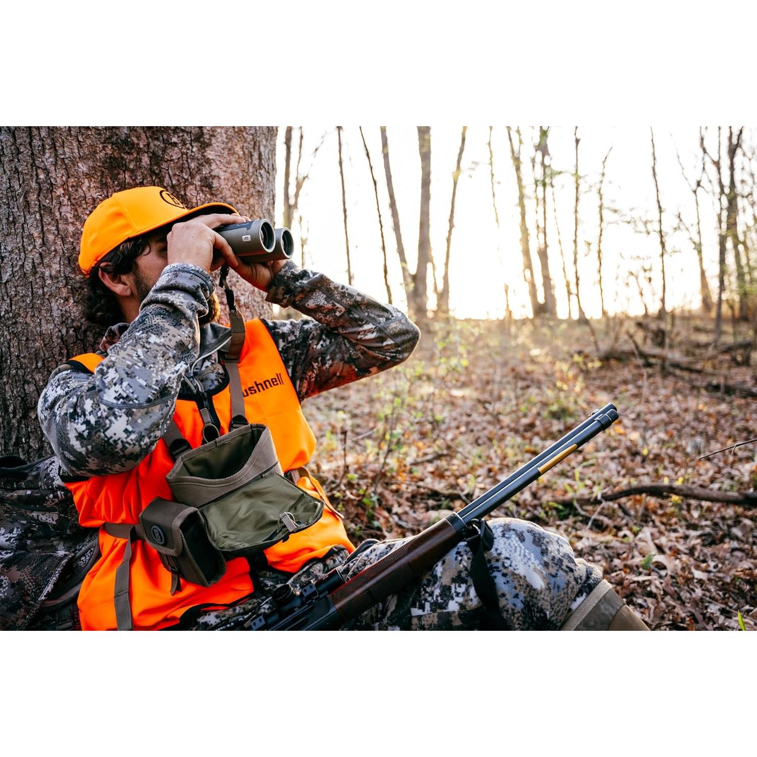 Binoculares Bushnell R5 12x50 con recubrimientos EXO Barrier