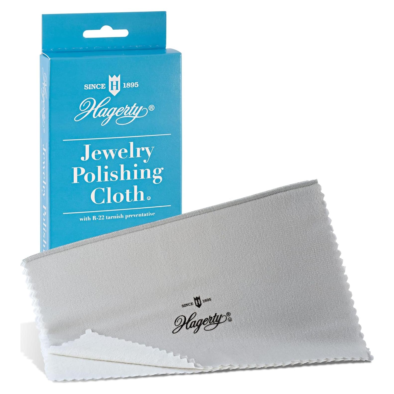 Paño de Pulido Hagerty 30x38 cm para Joyería de Oro y Plata