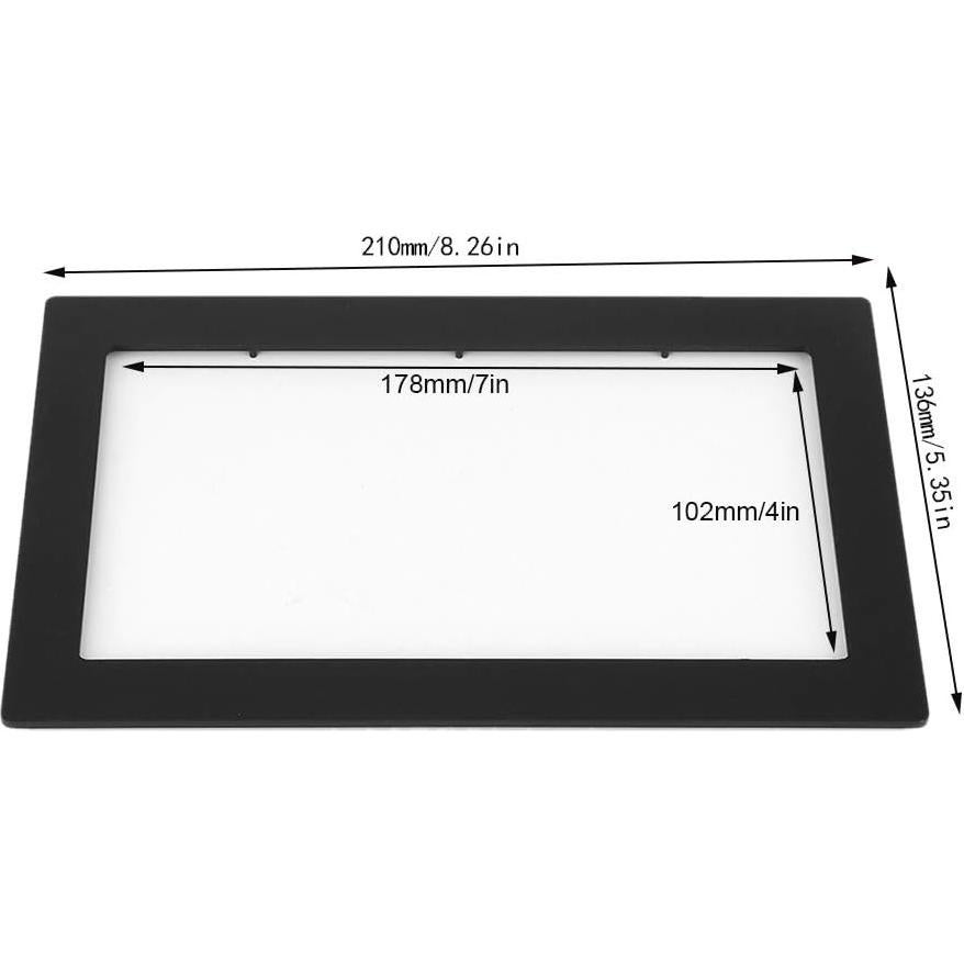 Marco de Estéreo de Coche Acouto 178x102mm 2Din Universal