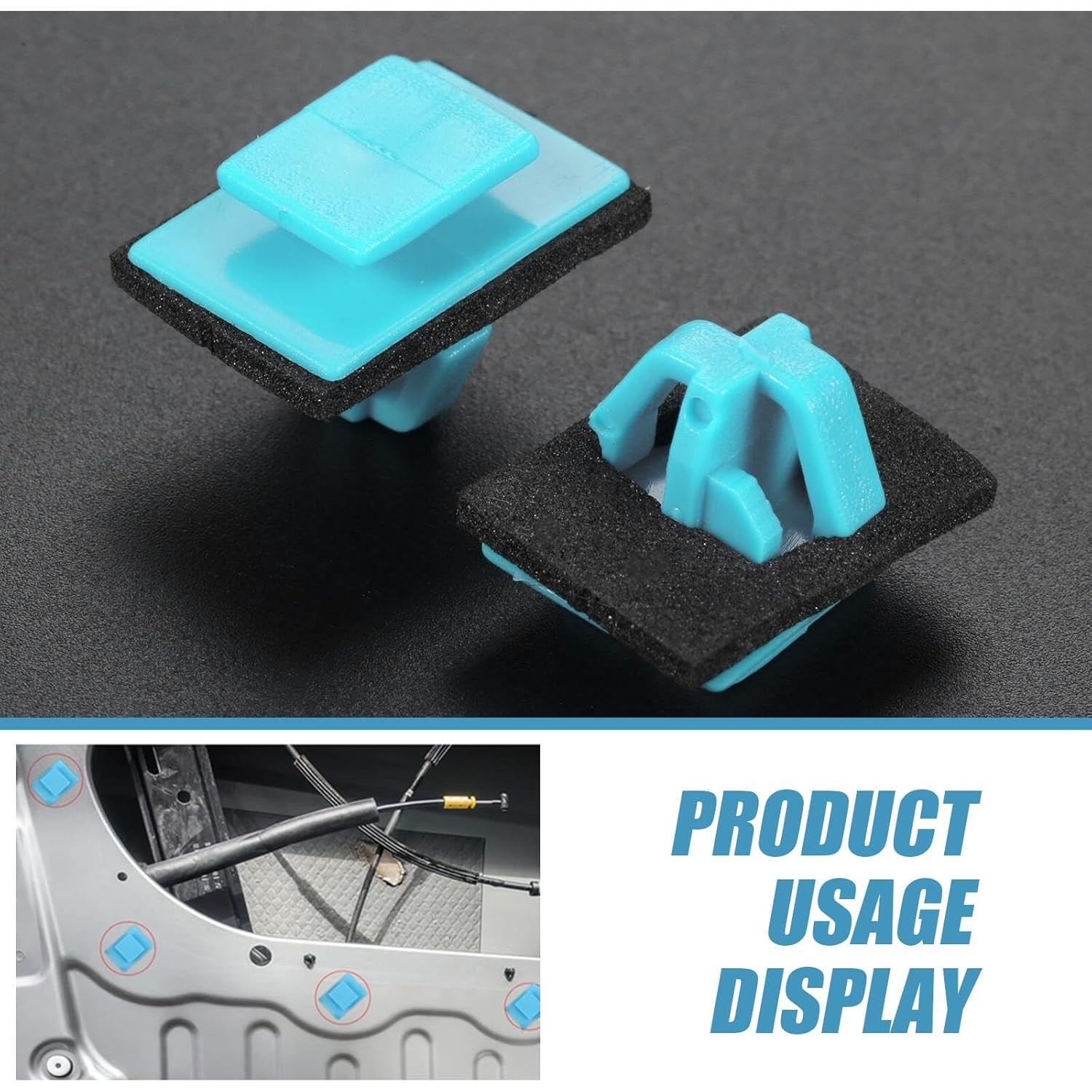 Kit de 30 Sujetadores de Parachoques Dawfall - Clips de Reparación