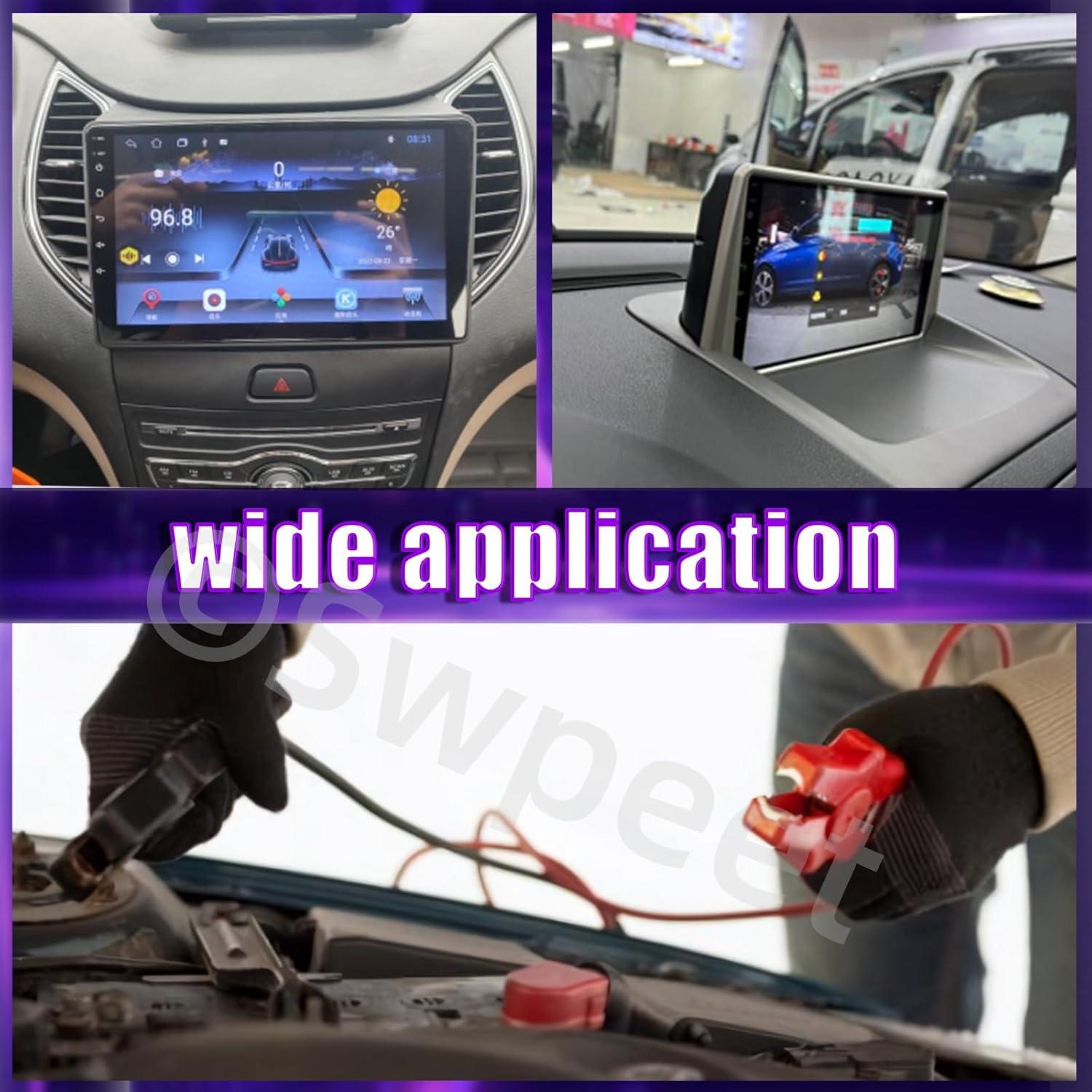 Kit 30 Clips U de Metal 10mm Swpeet para Panel de Auto