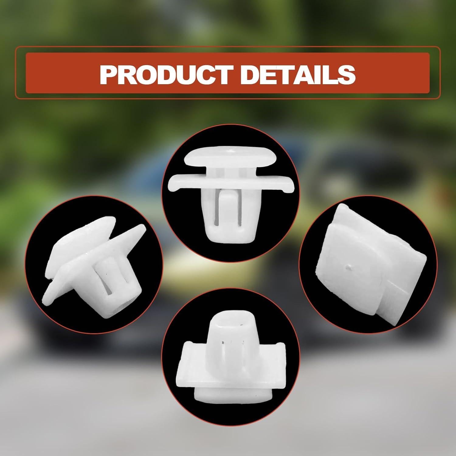 20 Clips de Sellado de Puerta Honda CR-V 2002-En TOPCNOEM