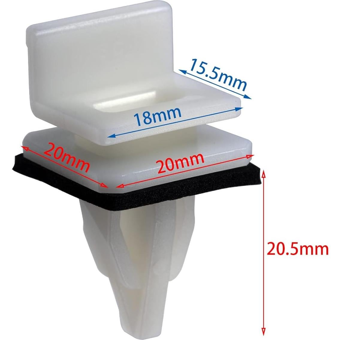 Clip de Moldura de Panel OAUTOO 20PCS para Honda y Acura