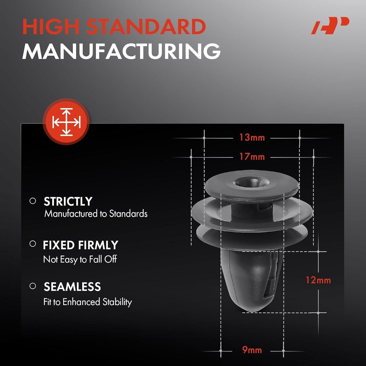 20 Clips Sujetadores A-Premium para Honda Acura 1991-1996