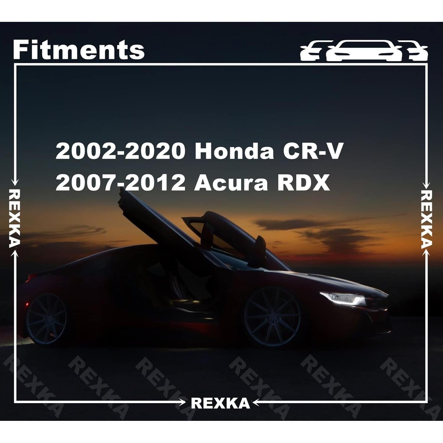 Kit de Clips de Sellado REXKA 41pcs para Honda y Acura