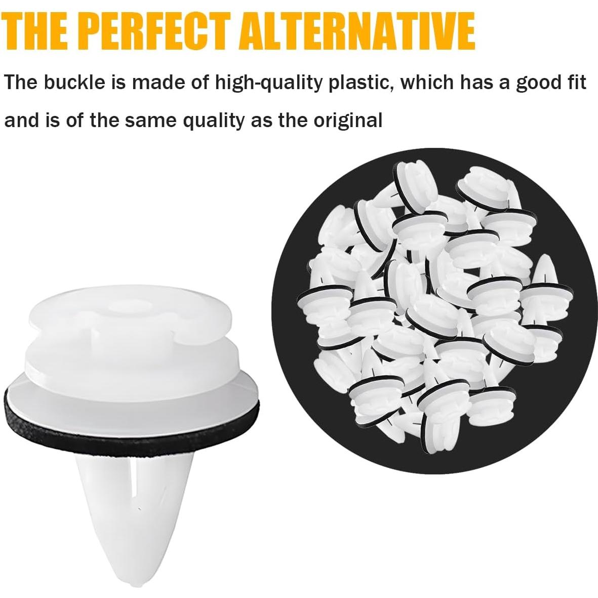 50 Clips de Retención Panel Recorte Coche Bittwee OEM 51411973500