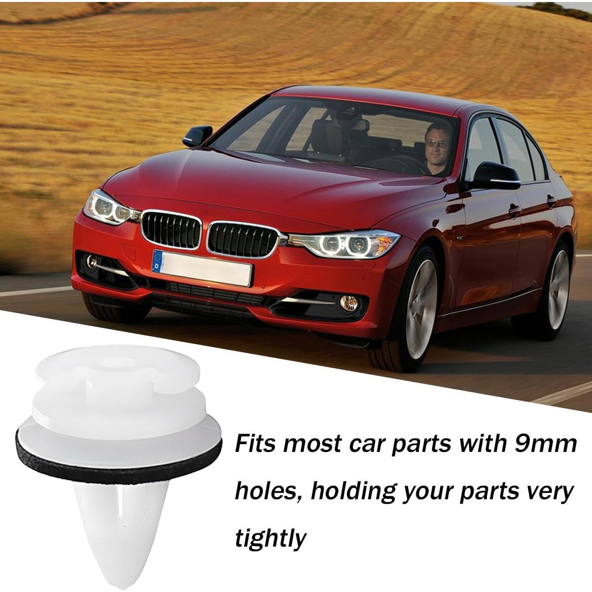 50 Clips de Retención Panel Recorte Coche Bittwee OEM 51411973500