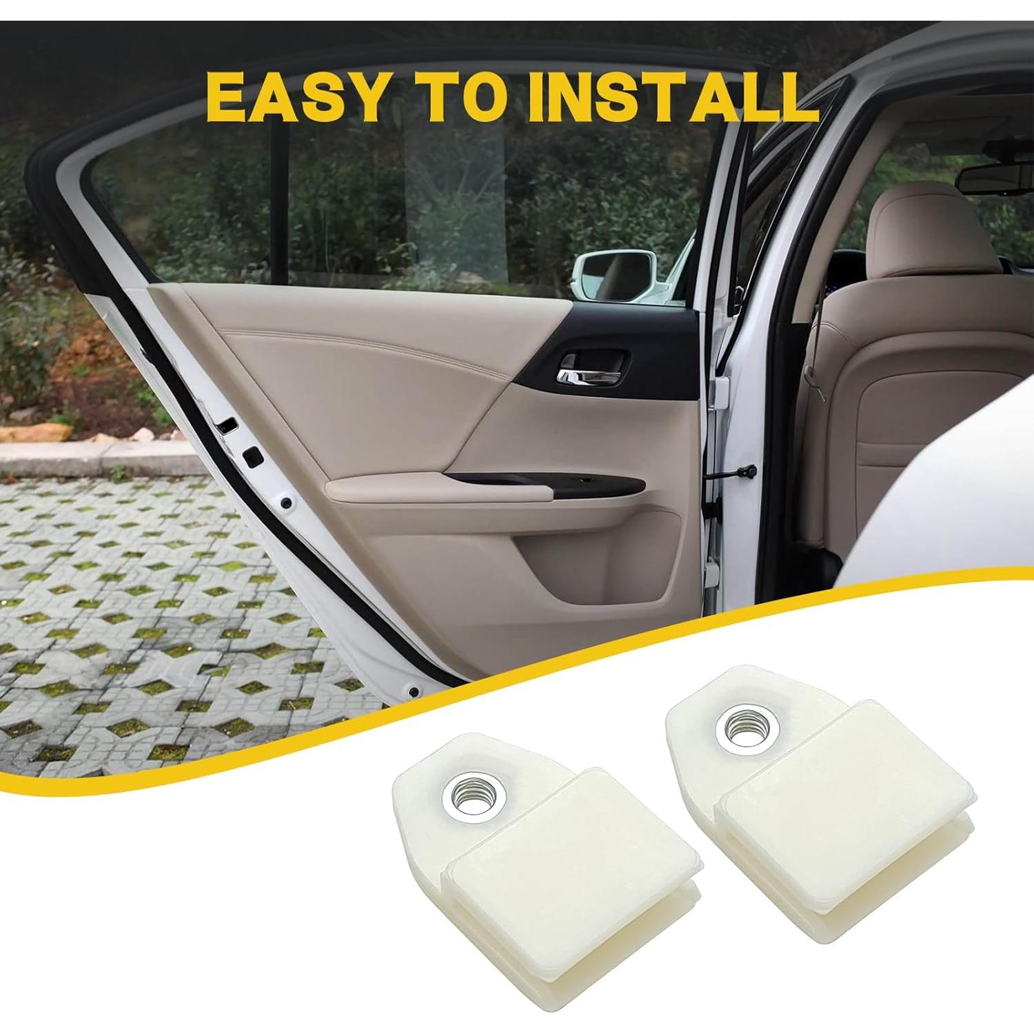 Clips de canal de vidrio SYudwen para Honda Civic y Accord (2 Pcs)