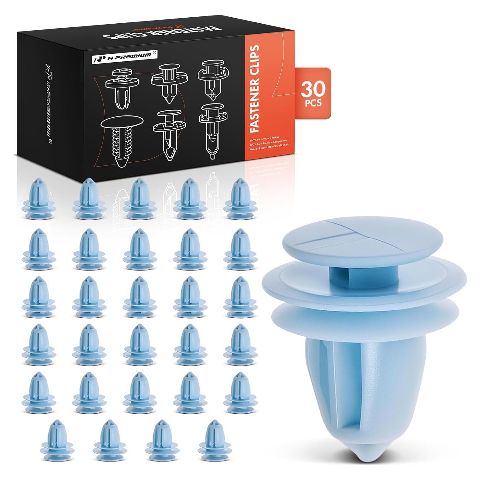 30 Sujetadores de Panel Interior A-Premium para Honda y Acura