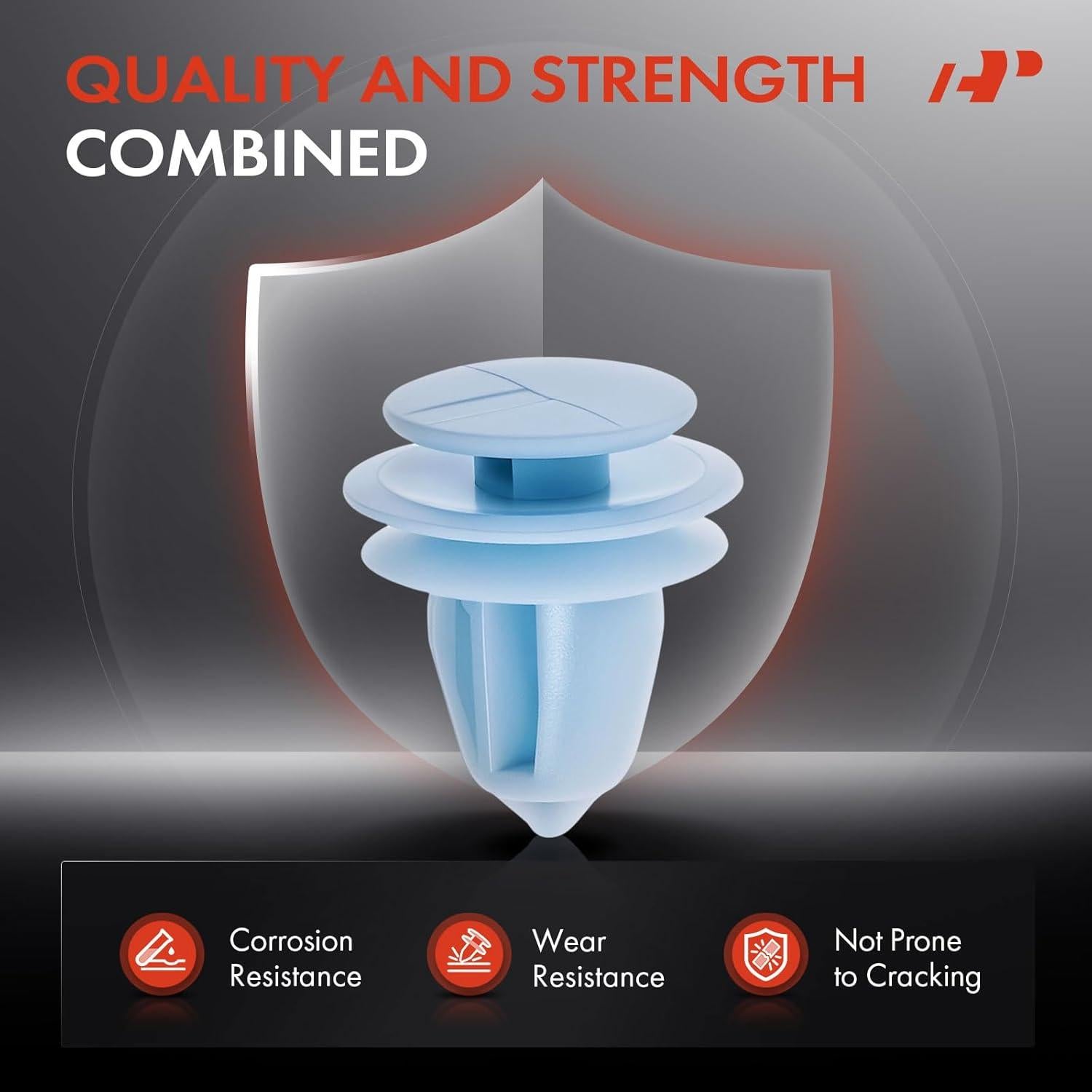 30 Sujetadores de Panel Interior A-Premium para Honda y Acura