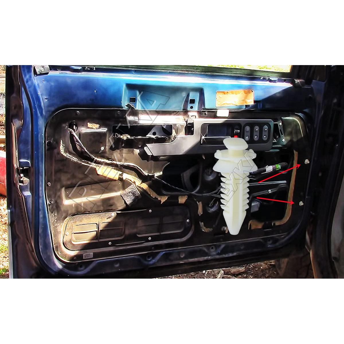 Clips de Panel de Puerta Rexka 50pcs Compatible GM Chevrolet