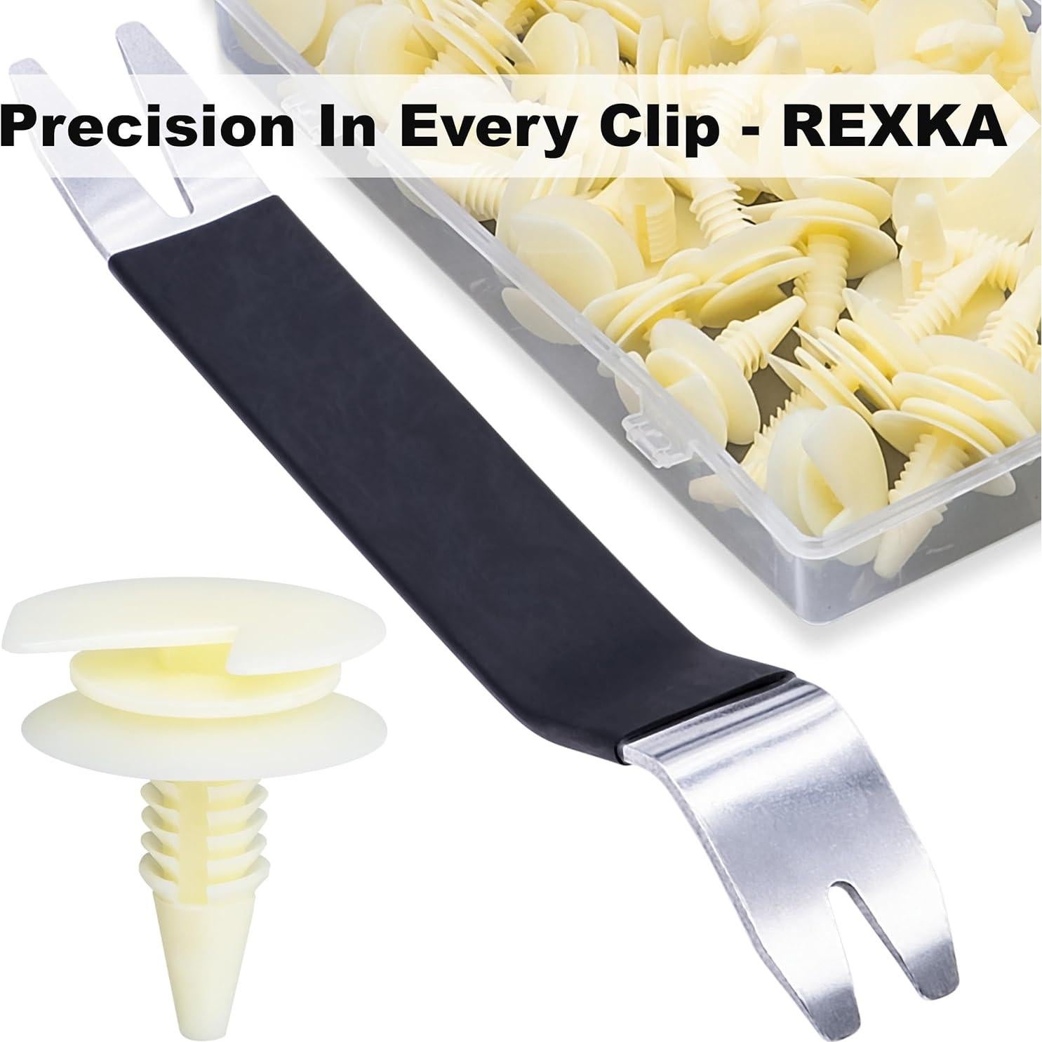 Clips de Retención de Panel de Puerta Rexka 51pcs para GM