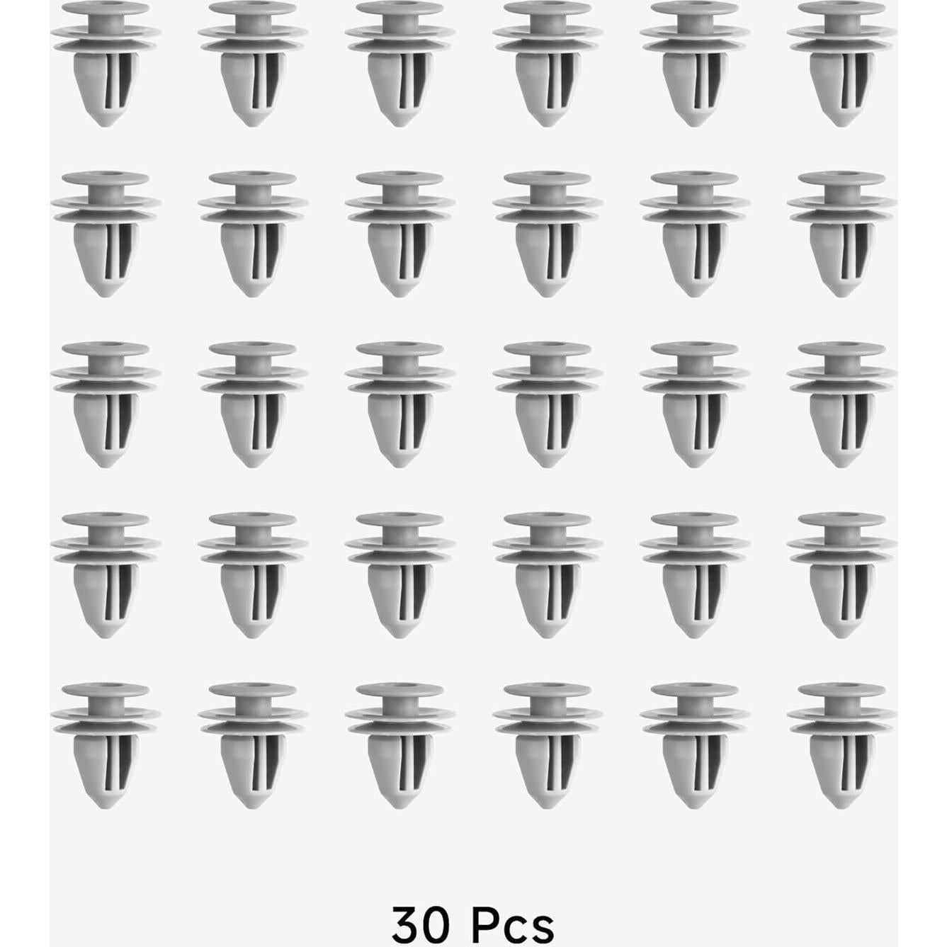 30 Clips de Panel de Recorte LINCICI para Honda y Acura