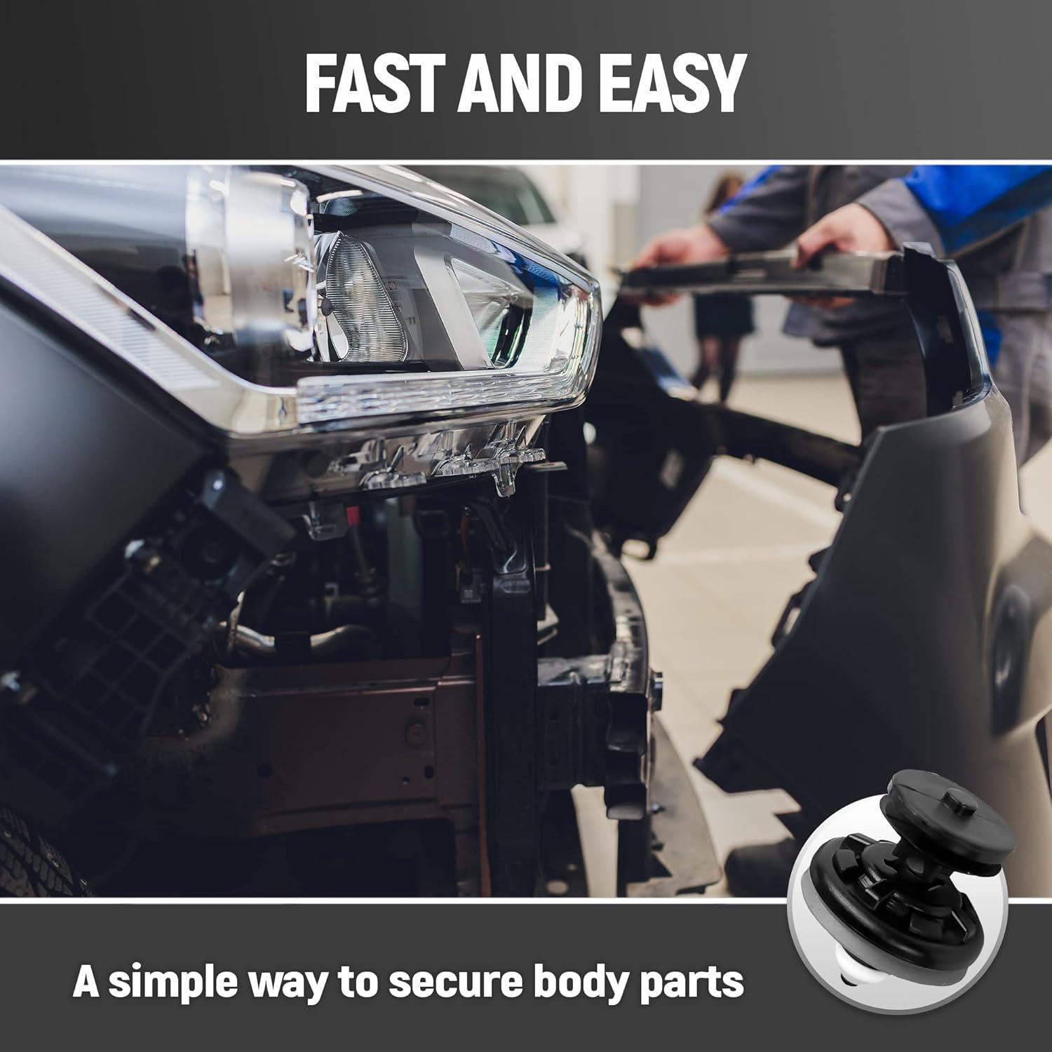 20 Clips de Retención de Panel de Recorte Automajor 6Q0868243