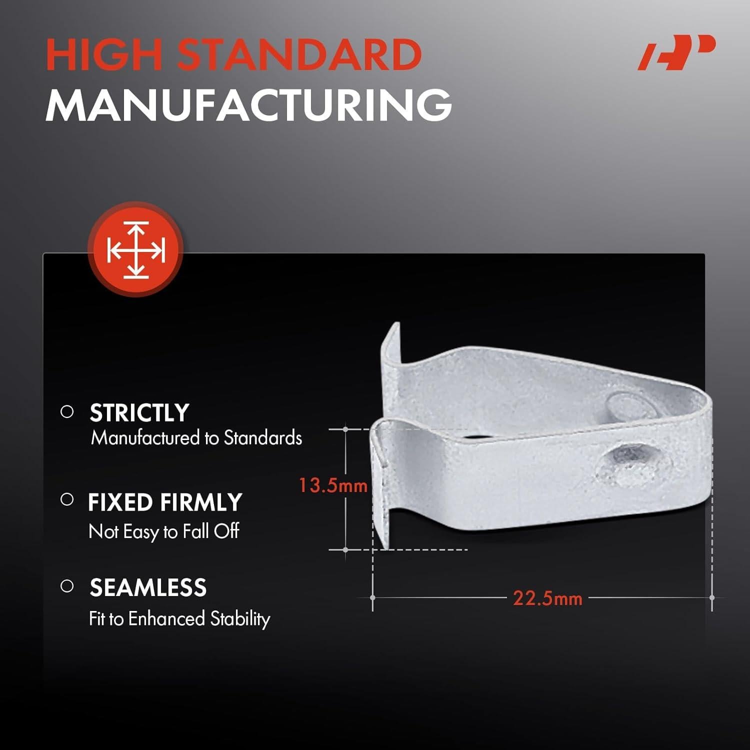 30 Clips de Retención A-Premium para Puertas Volkswagen