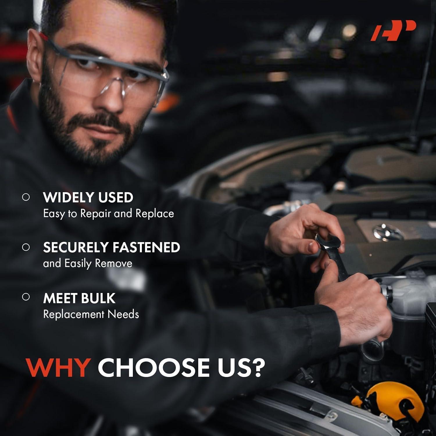 30 Clips de Retención A-Premium para Puertas Volkswagen