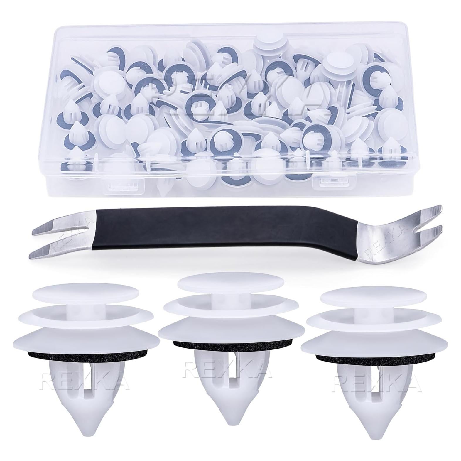 Clips de Panel de Recorte Rexka 51pcs para Mazda - GJ6R-68-ABX