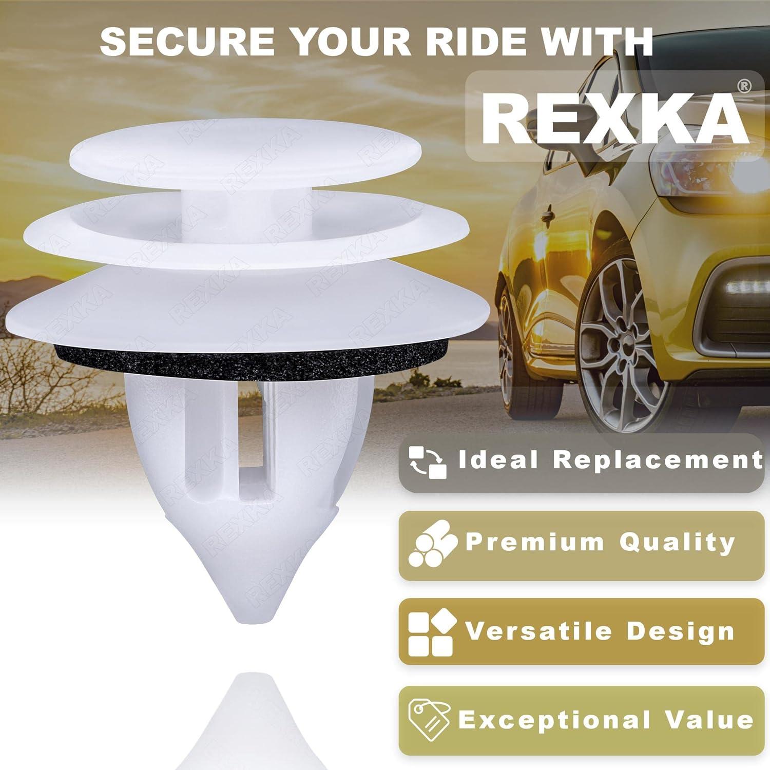 Clips de Panel de Recorte Rexka 51pcs para Mazda - GJ6R-68-ABX