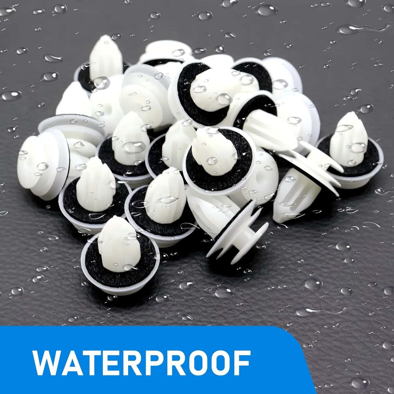 20 Clips de Panel de Puerta Ferianl OEM 90467-A0005 Nylon