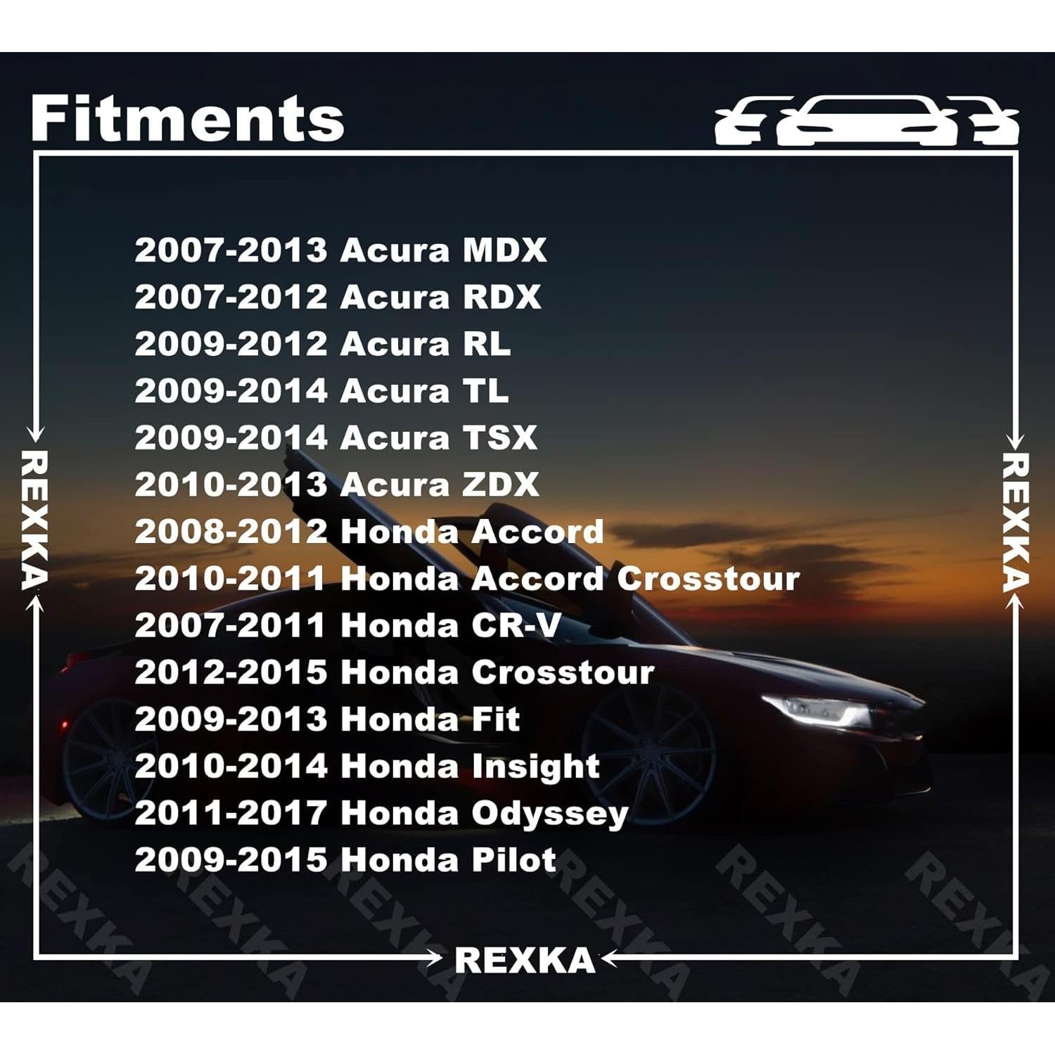 Sujetadores de Panel de Recorte de Puerta Honda Acura 30pcs