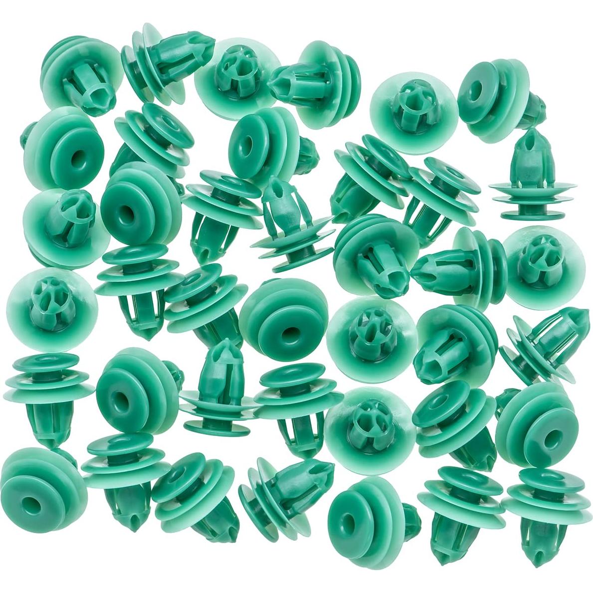 Clips de Retención Rexka 40pcs para Honda y Acura 91560-SZW-003