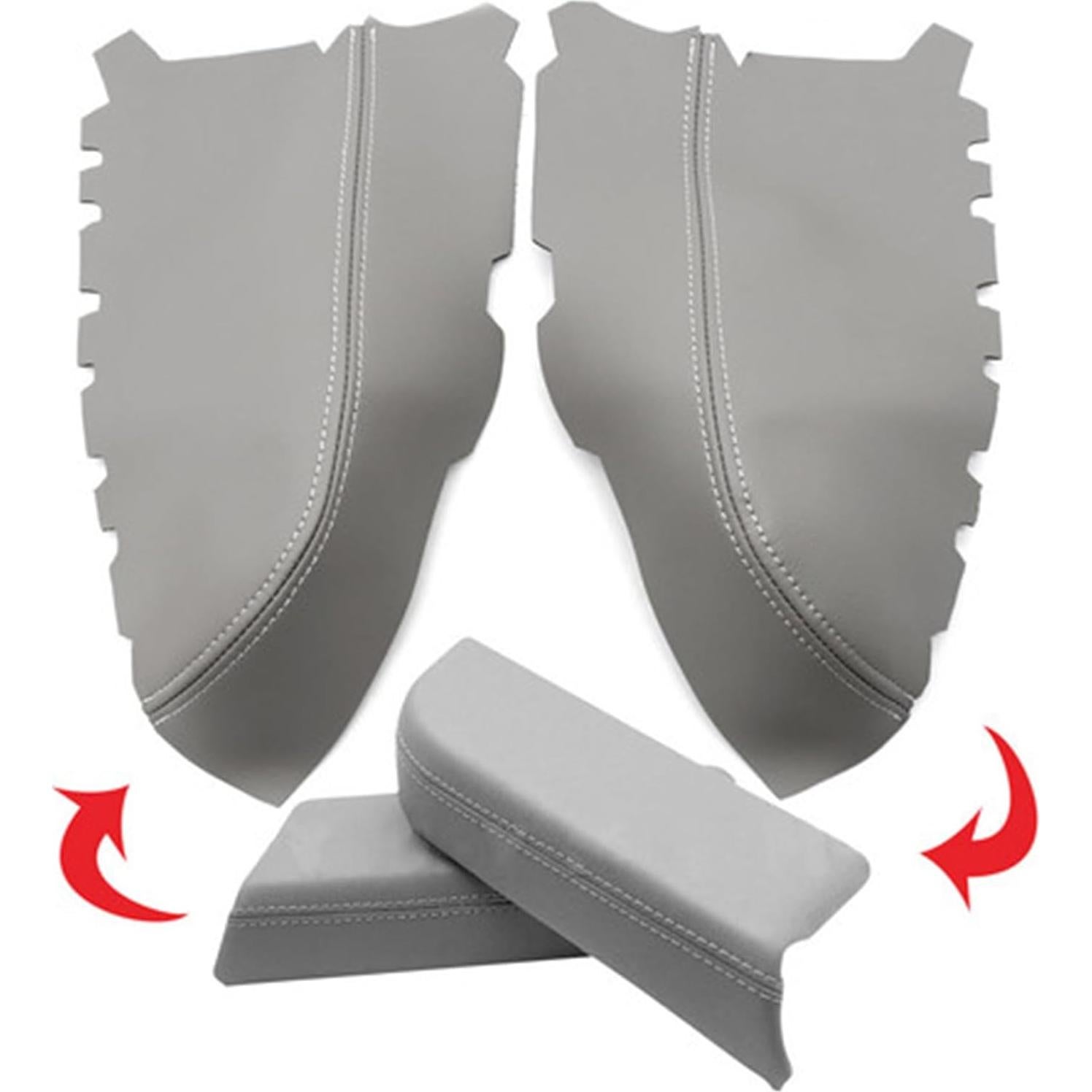 Cubiertas de Apoyabrazos de Cuero GXARTS para Honda Pilot 2009-2015