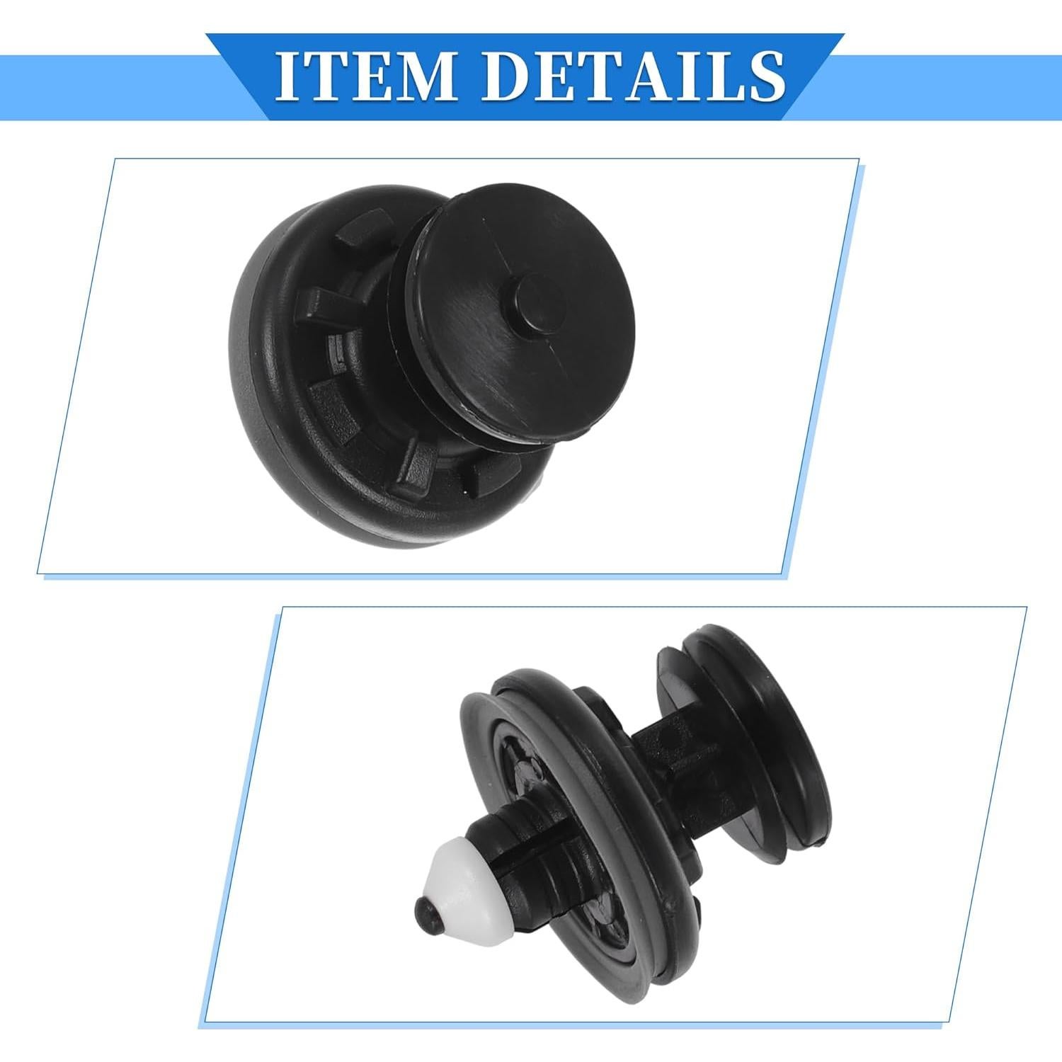 20 Sujetadores de Panel de Puerta VekAuto para Audi y VW