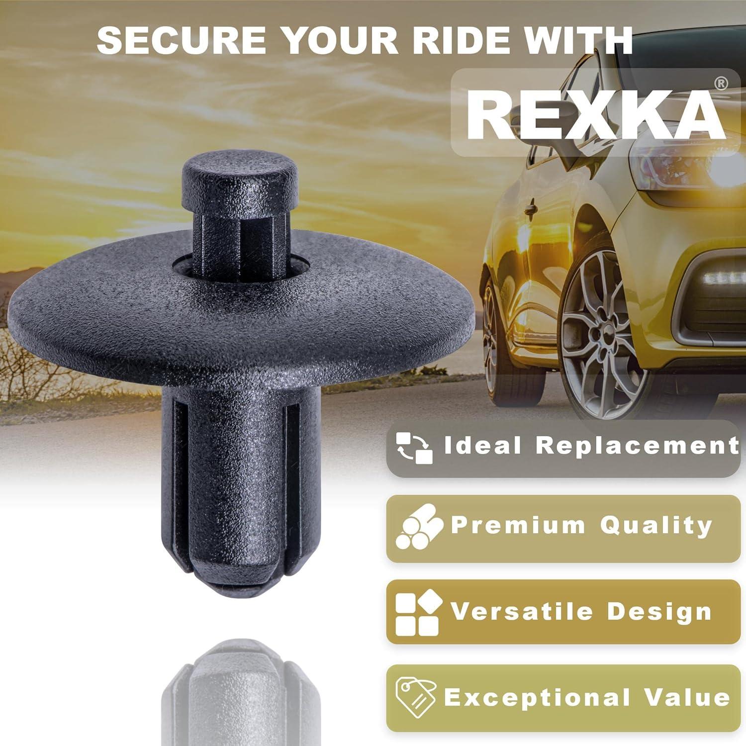 Clips de Retención Tipo Push Rexka 51pcs para Audi A4 A5 A8 Q3 Q5