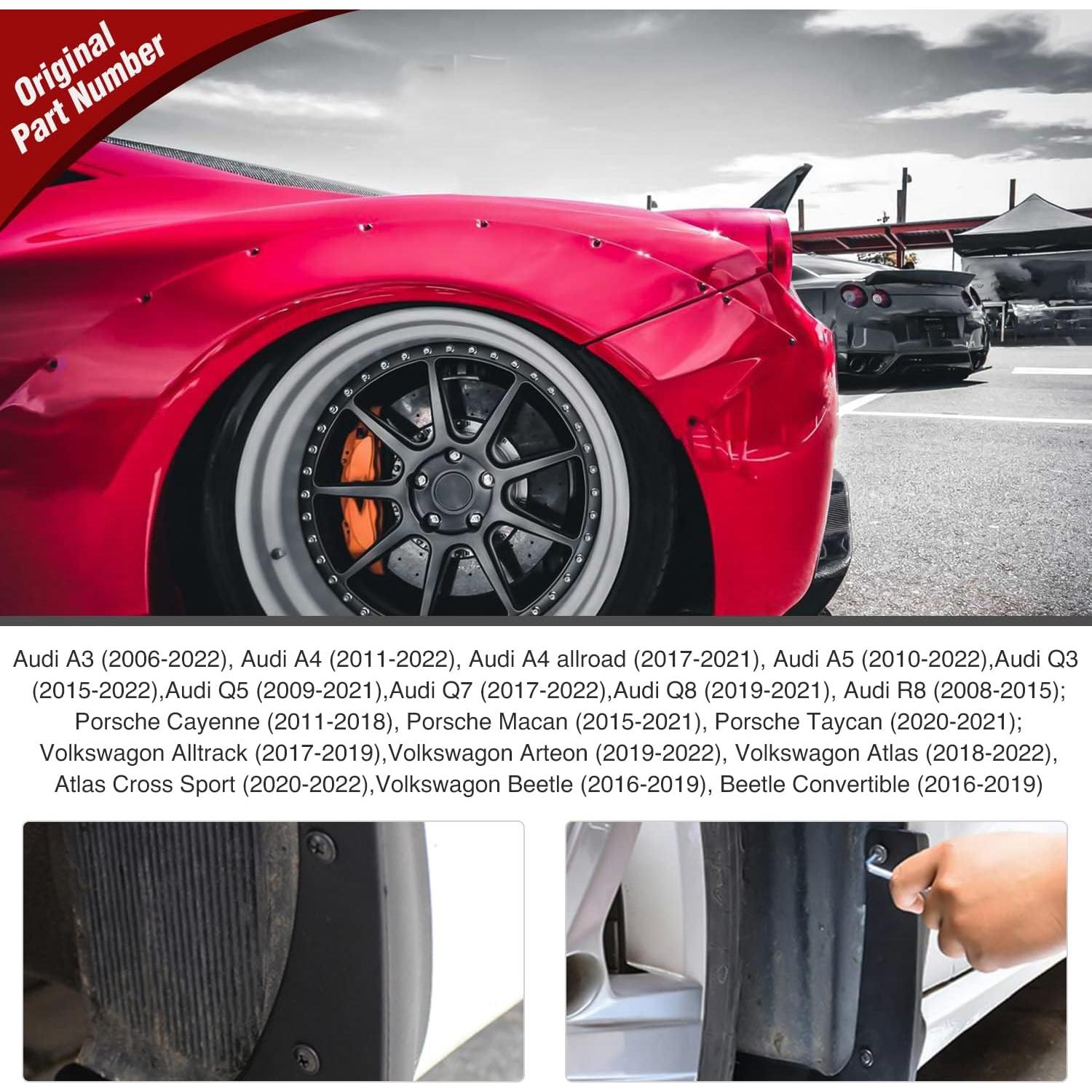 Tornillos de Cubierta Nilight 25Pcs para Audi y Volkswagen