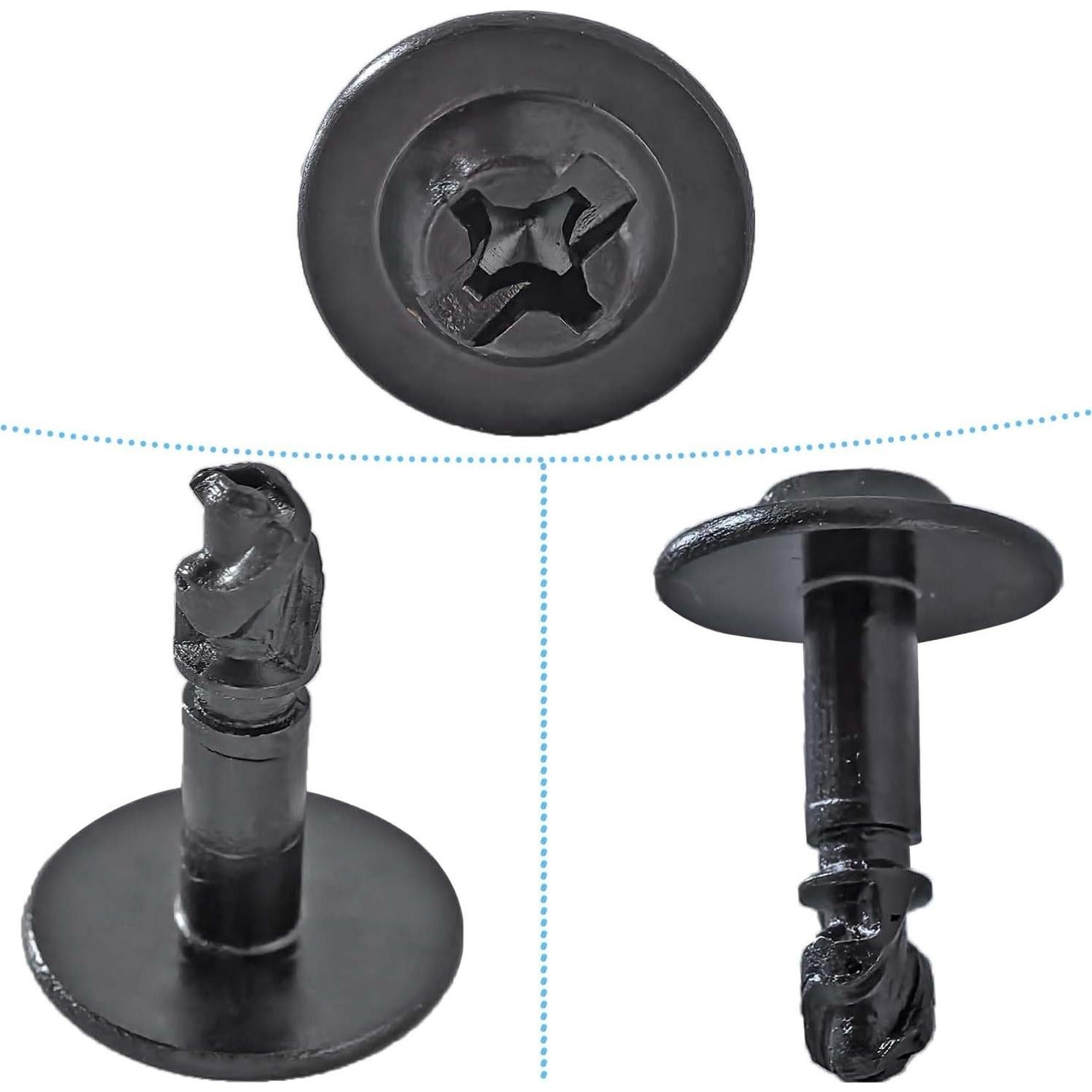 Juego de Tornillos de Clips de Guardabarros MCDHOJWGG 32 Pcs Audi