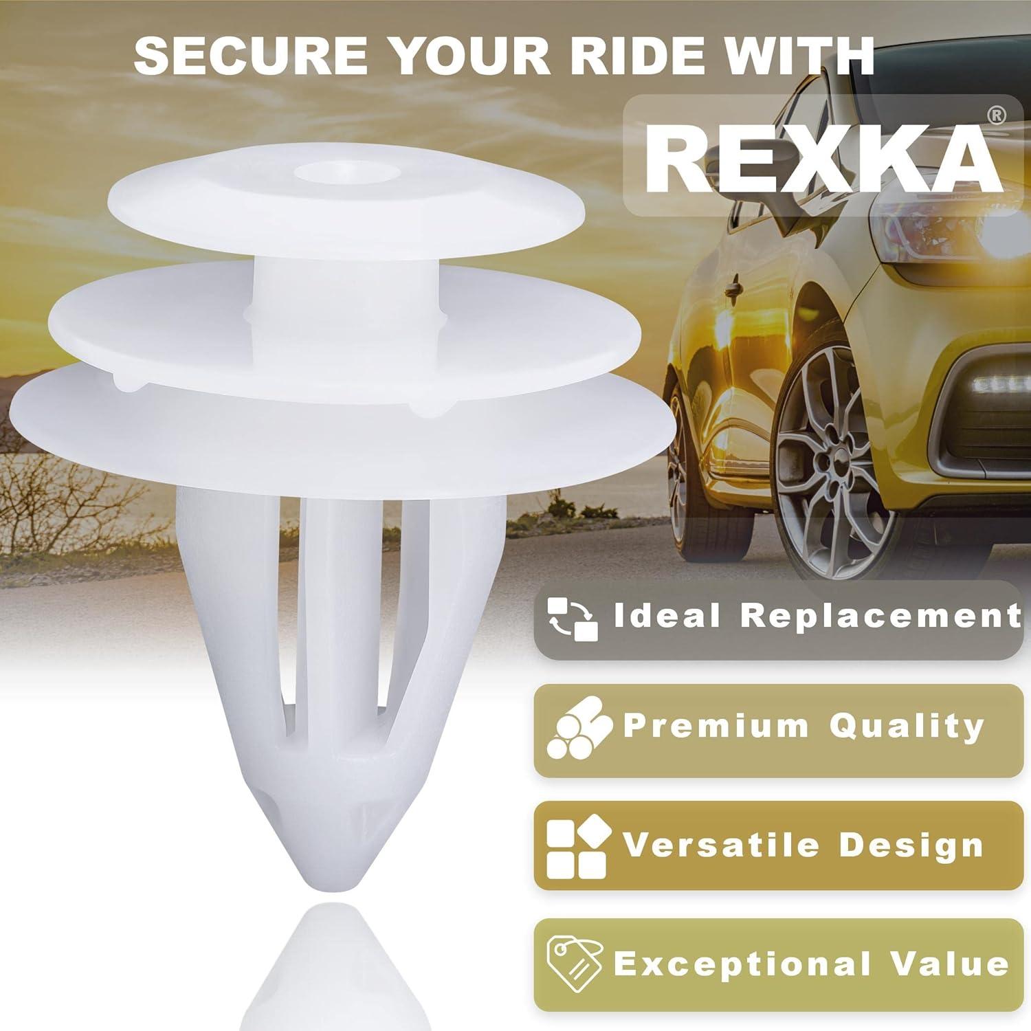 Clips de Panel de Recorte de Puerta Rexka 10pcs para Nissan/Infiniti