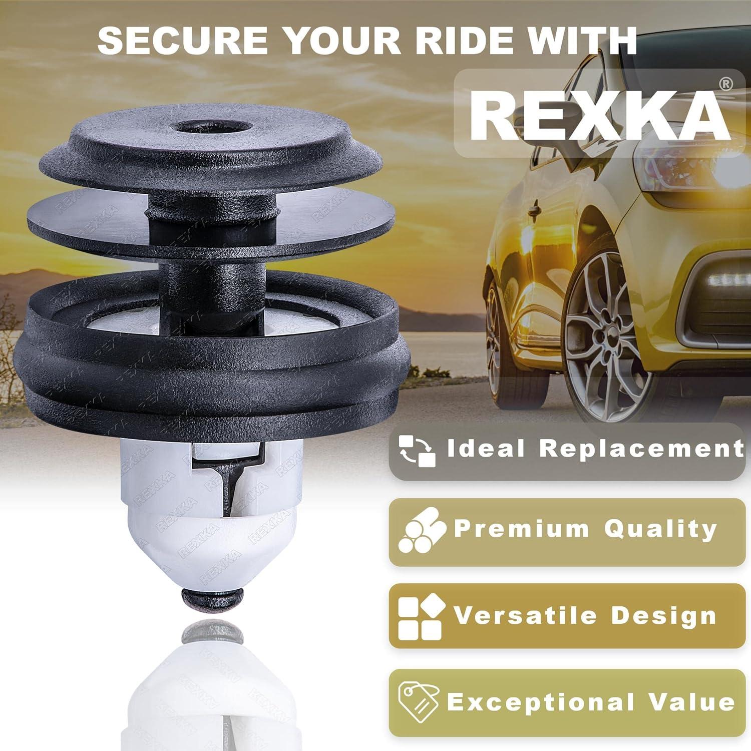 Clip de Retención Panel Puerta Delantera BMW Rexka 10 Piezas