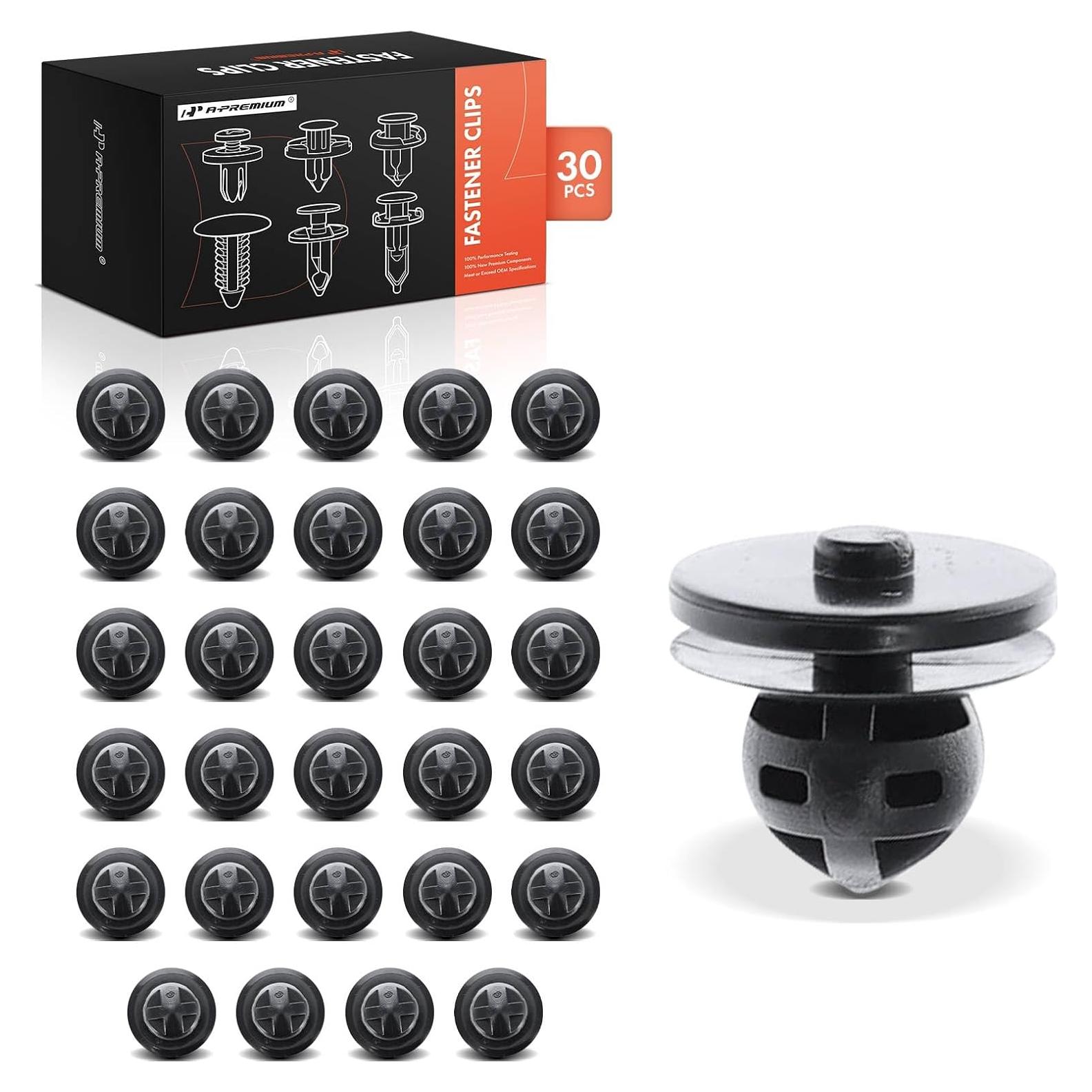 30 Clips Sujetadores de Panel A-Premium para Volkswagen