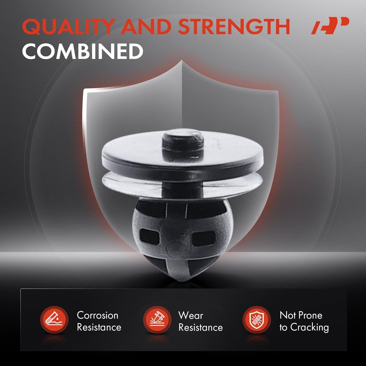 30 Clips Sujetadores de Panel A-Premium para Volkswagen