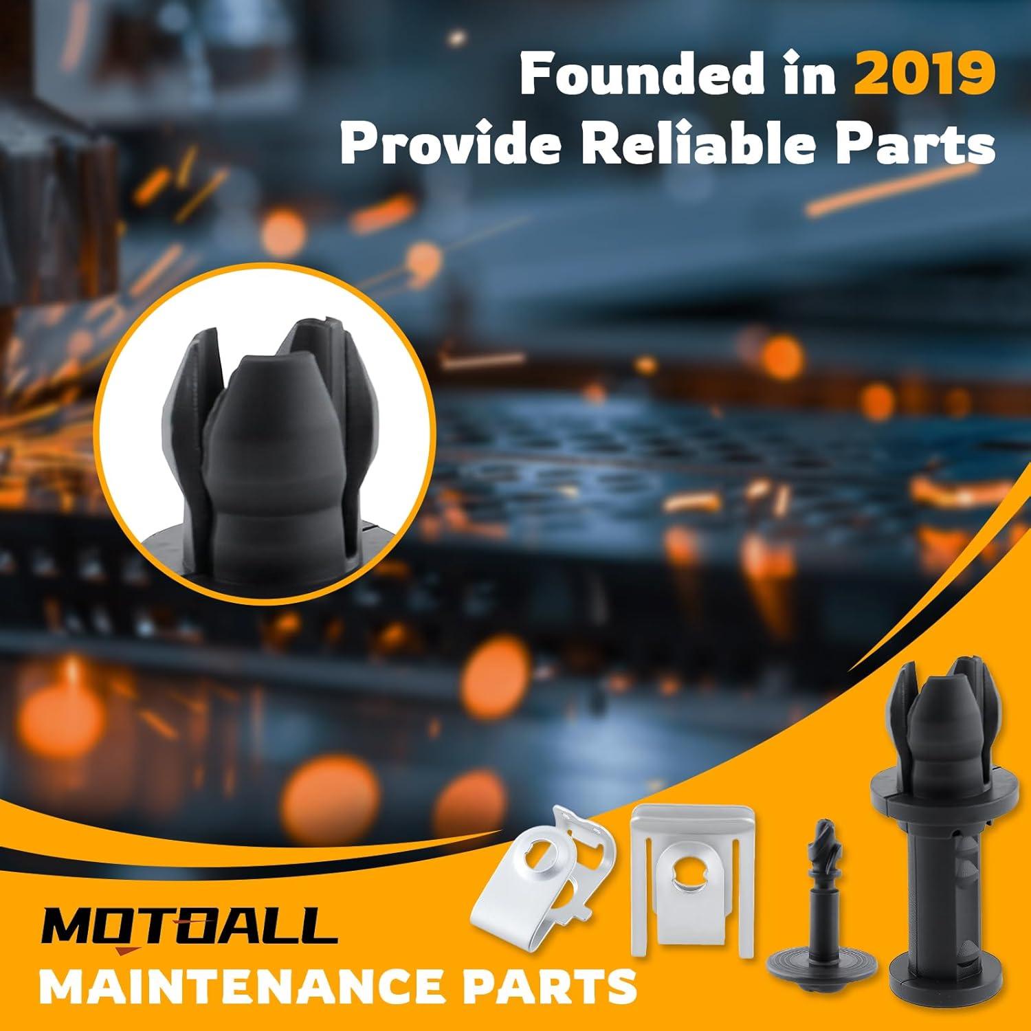 Juego de Tornillos y Clips de Protección del Motor MOTOALL 26 Pcs para Audi