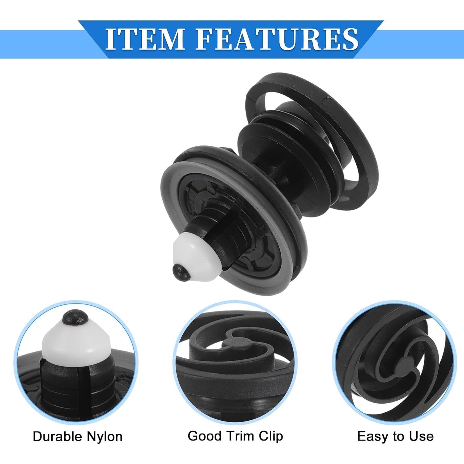 15 Sujetadores de Panel de Puerta VekAuto para Audi A5 2008-2023