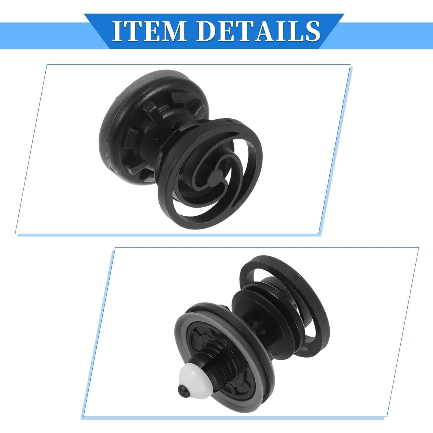 15 Sujetadores de Panel de Puerta VekAuto para Audi A5 2008-2023