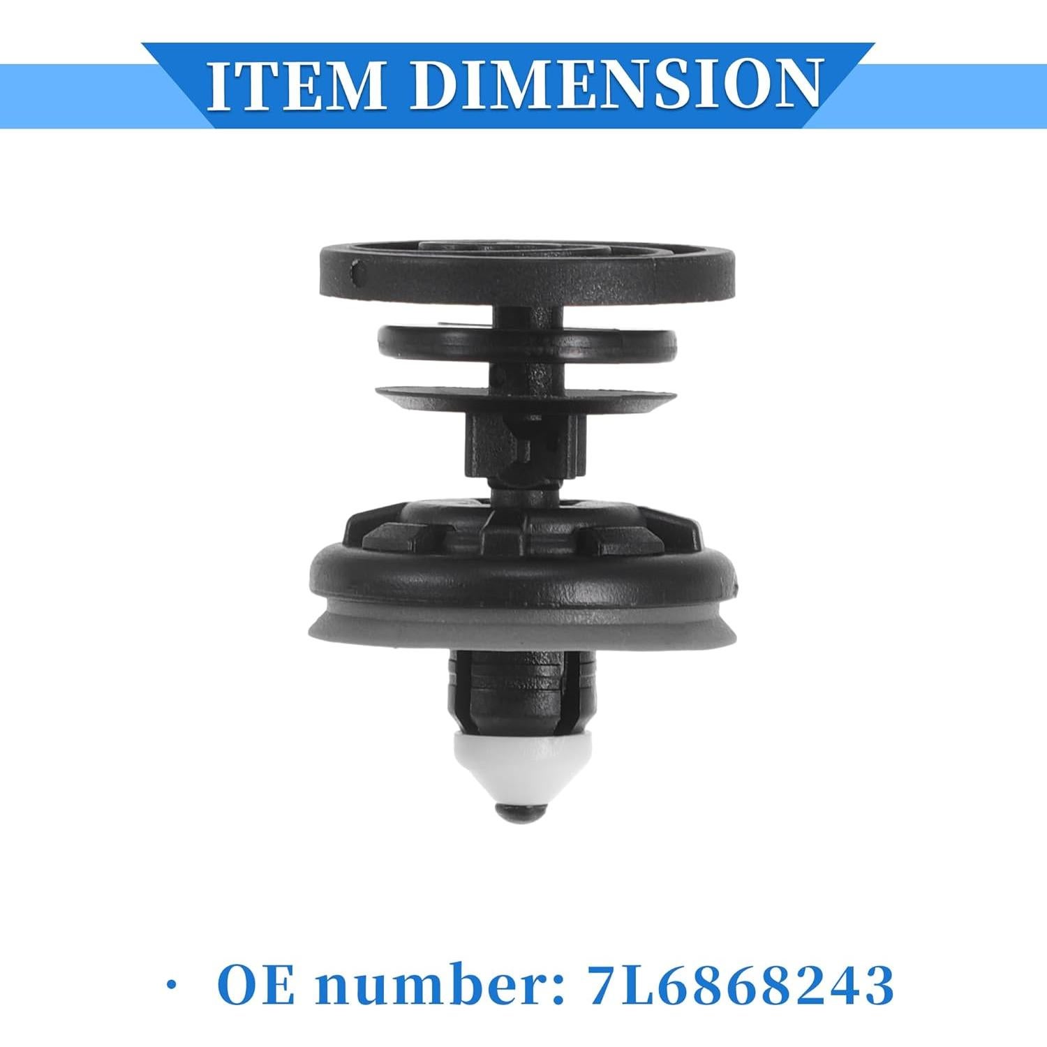 15 Sujetadores de Panel de Puerta VekAuto para Audi A5 2008-2023