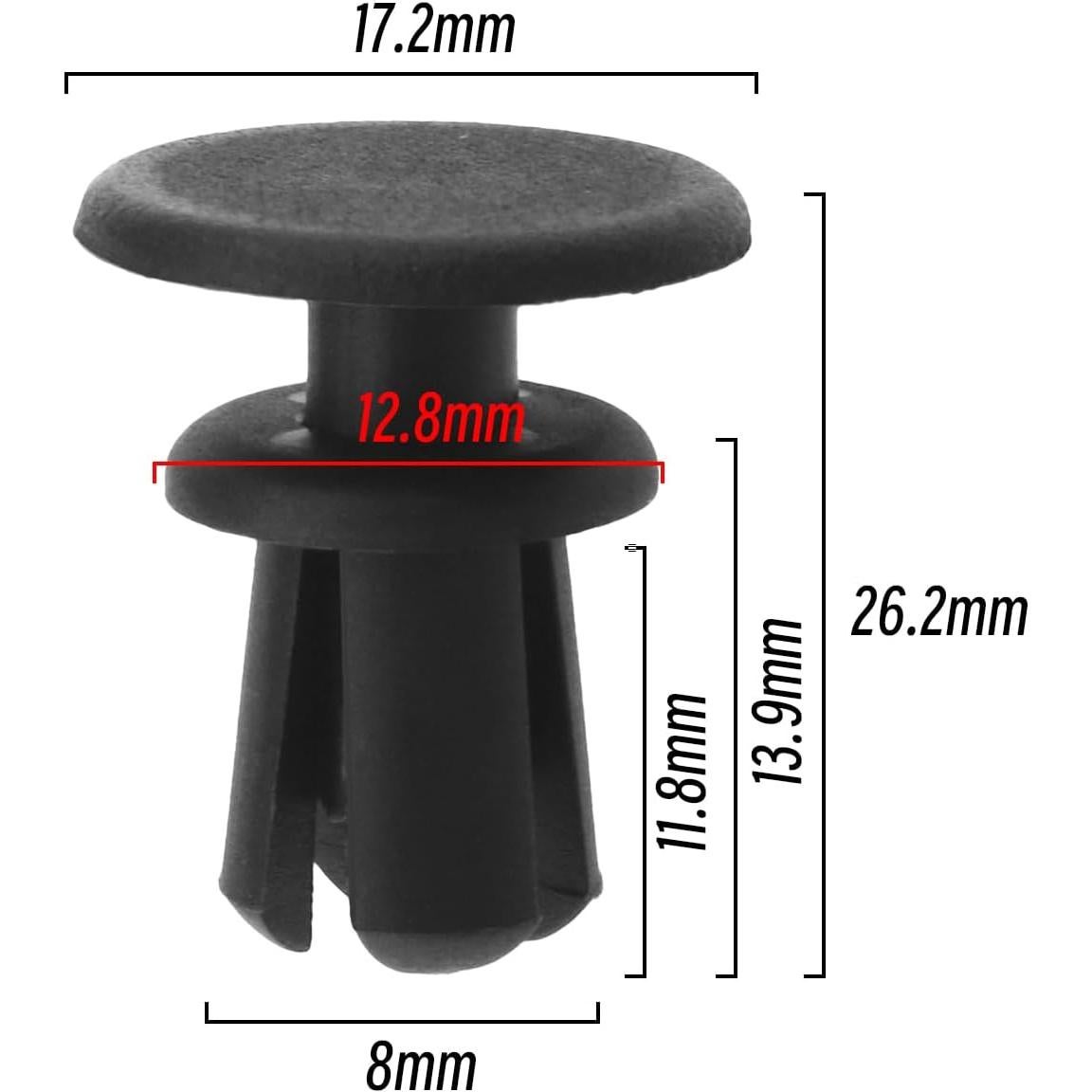 20 Clips de Recorte de Plástico para BMW E36 E39 E46 - El Señor de las Herramientas