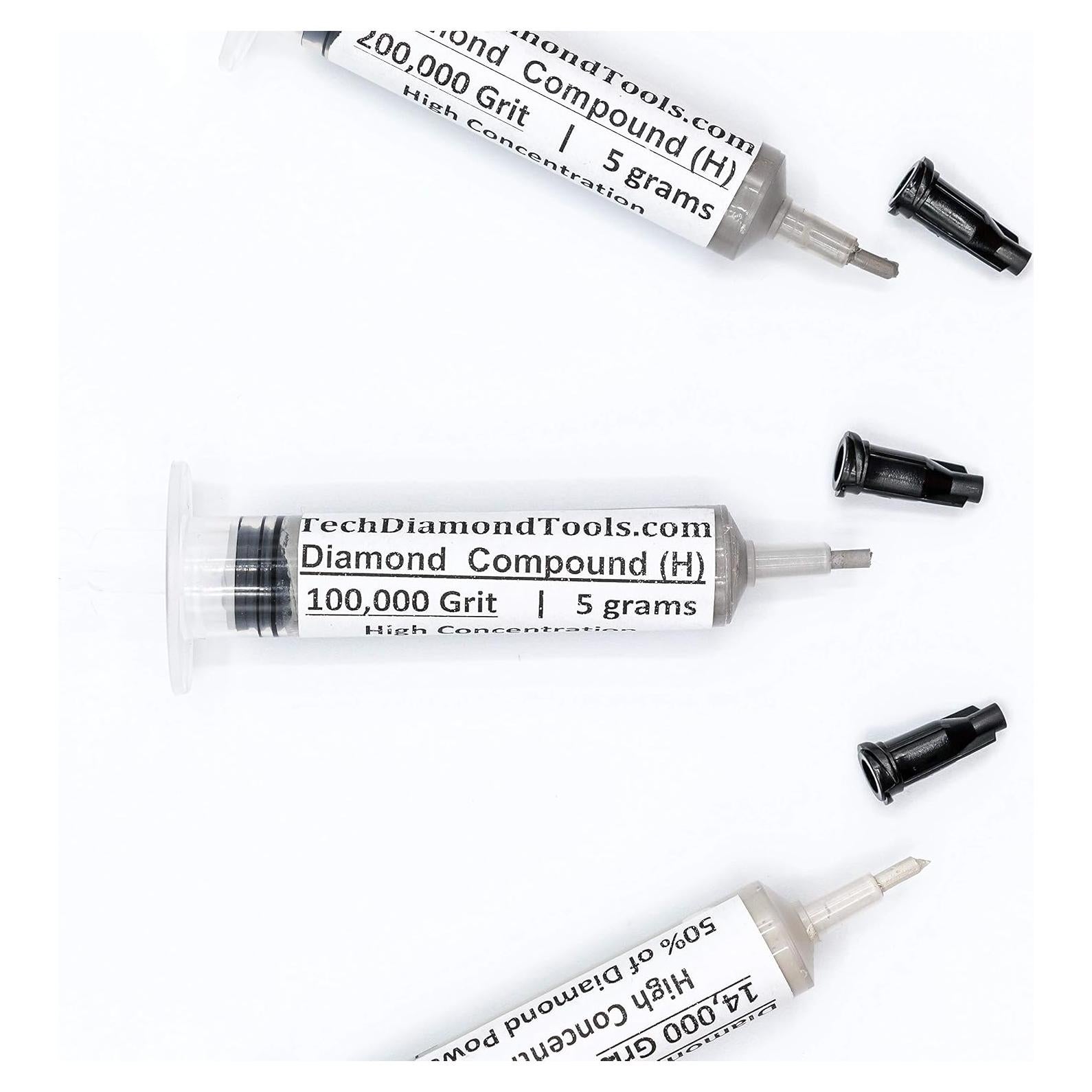 Kit de Pulido de Diamante TechDiamondTools 14K 100K 200K Grano