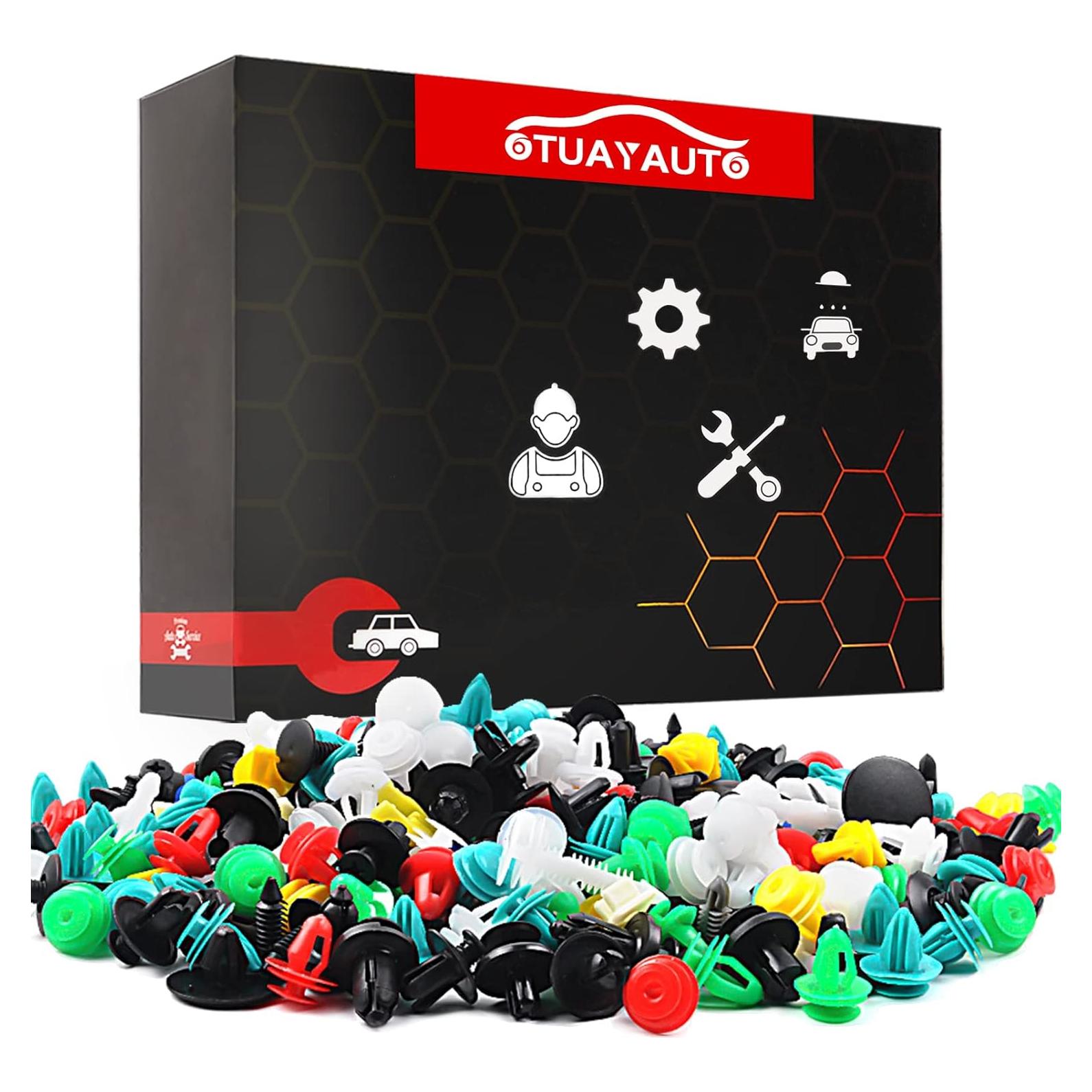 Clips Universales para Automóviles OTUAYAUTO 500pcs Nylon