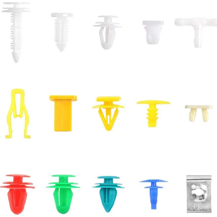 Clips Universales para Automóviles OTUAYAUTO 500pcs Nylon