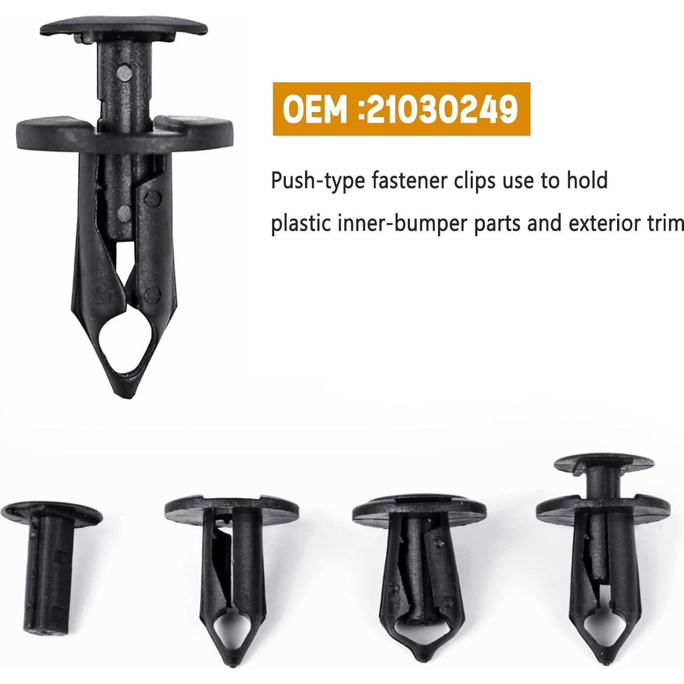 Kit 121pcs Clips de Carrocería GM UNIGT con Herramienta