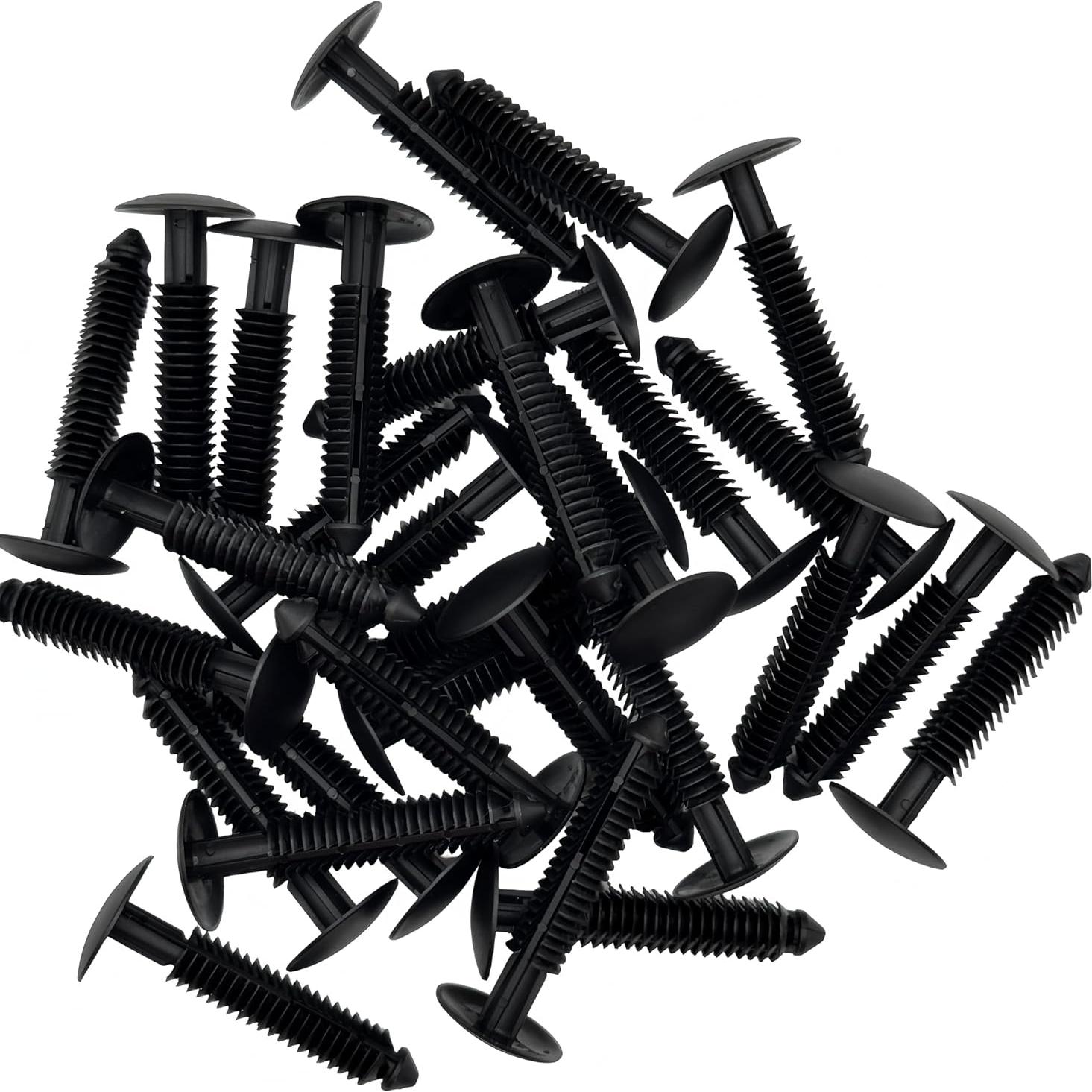 30 Clips de Retención de Empuje AUOSTMO para Ford Mustang y Transit